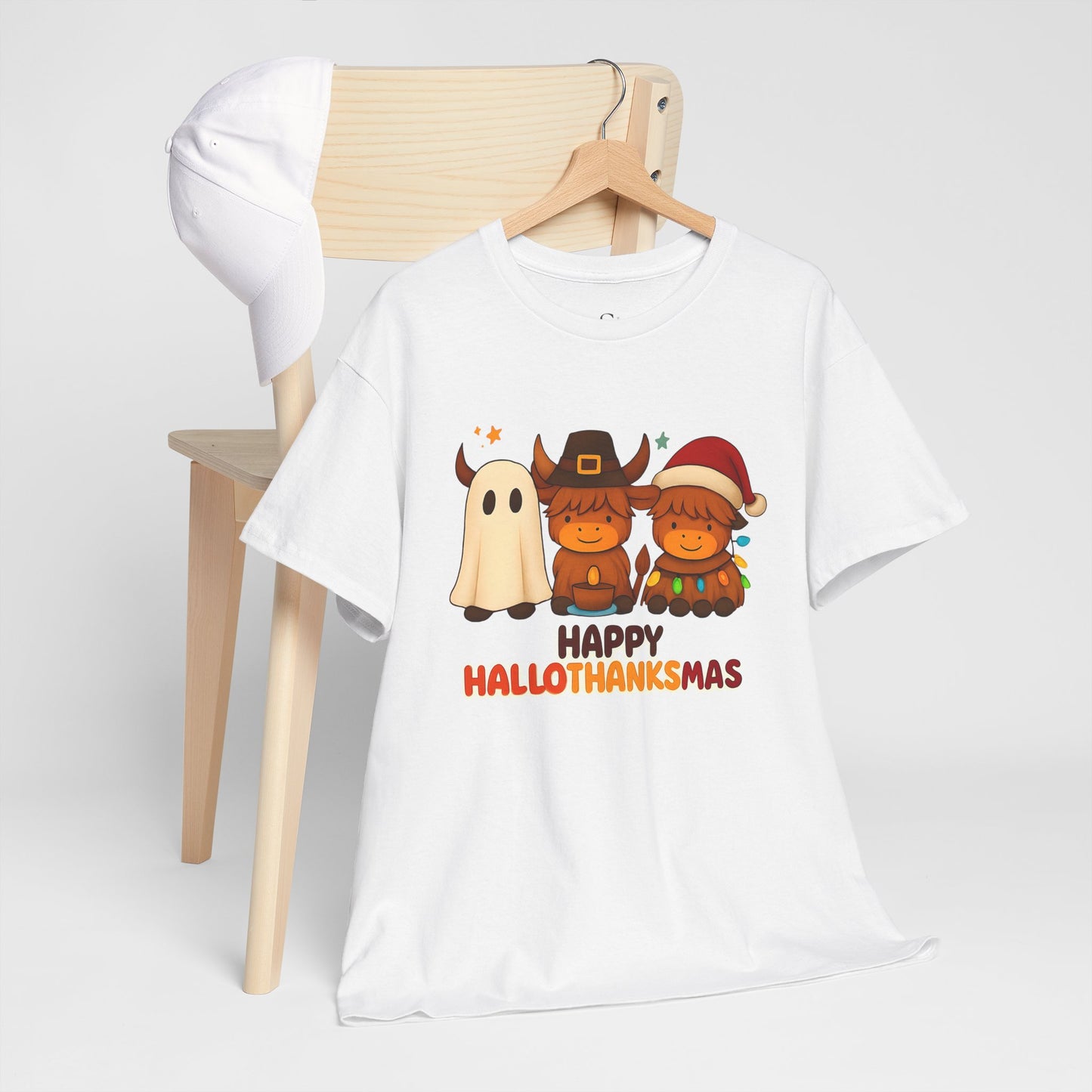 HalloThanksMas Unisex Tee