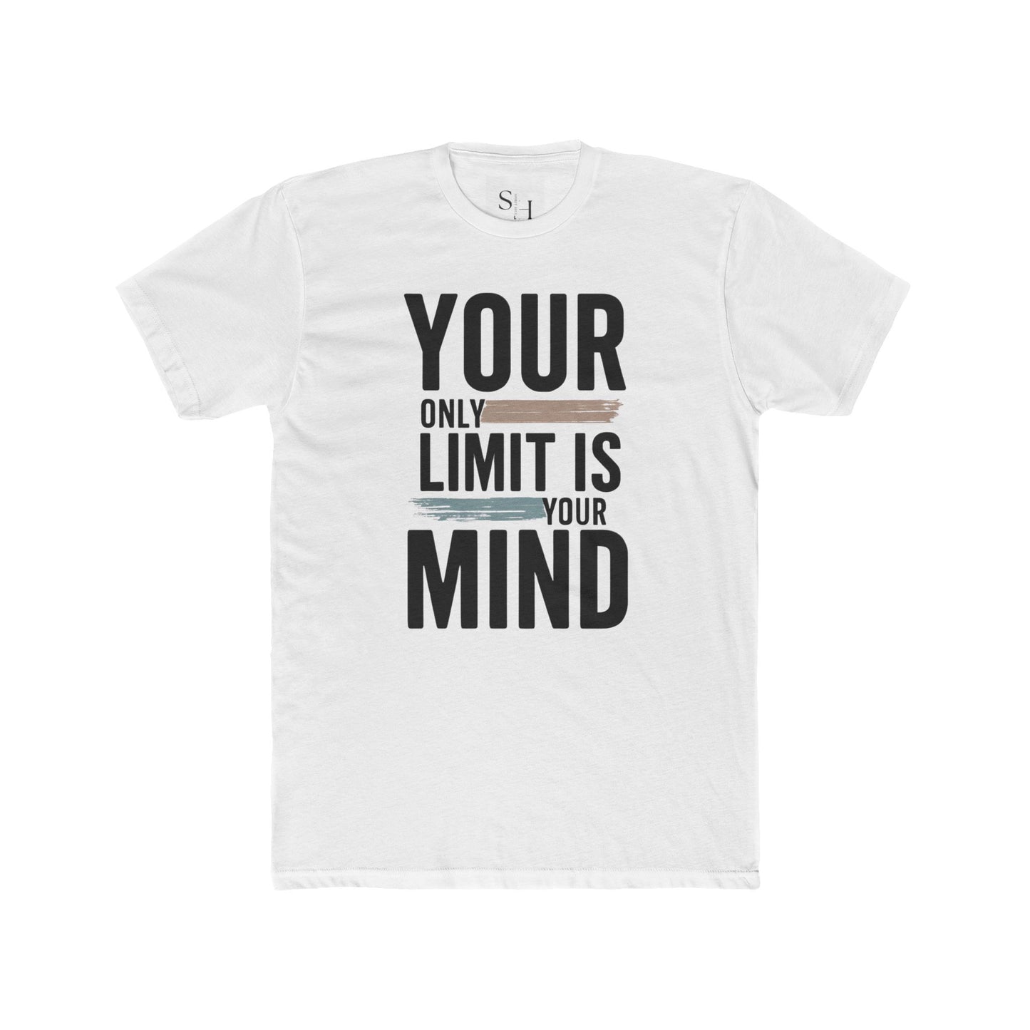 Your Only Limit Unisex Cotton Crew Tee