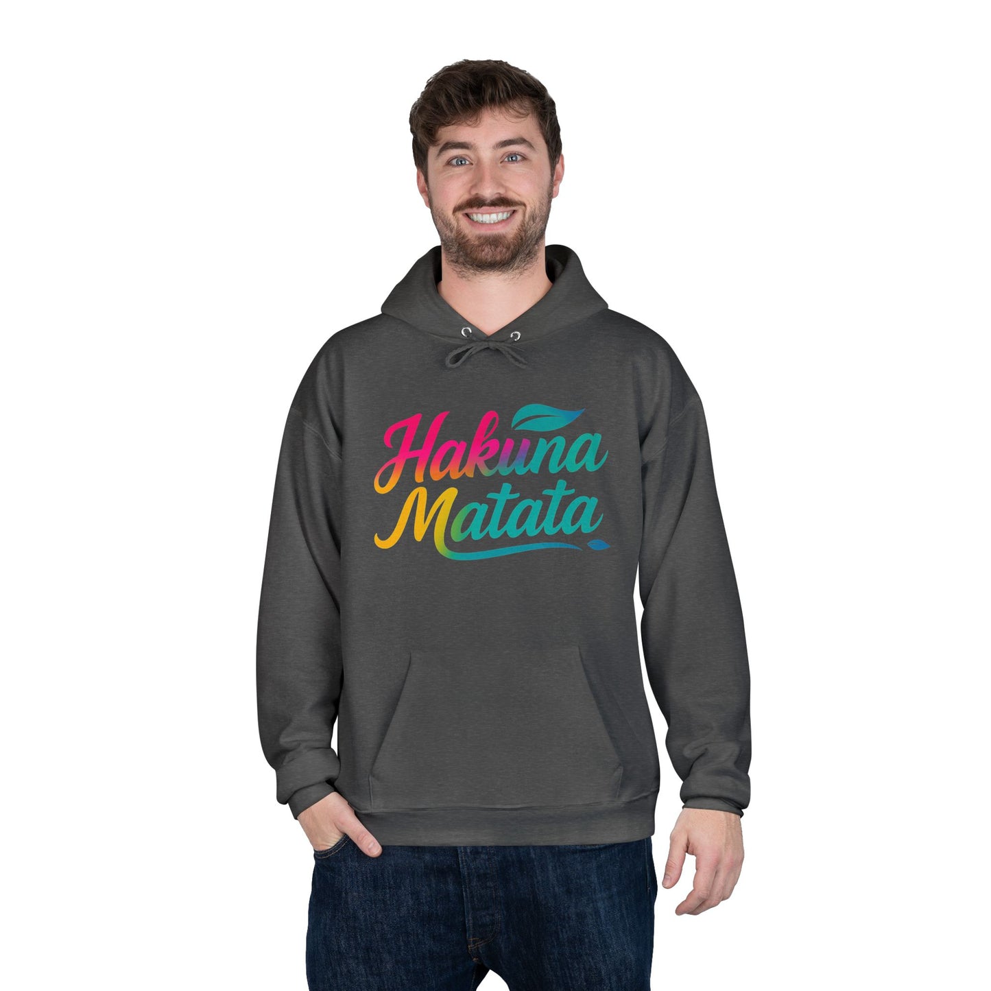 Hakuna Matata Eco-Friendly Hoodie - Unisex Pullover Sweatshirt