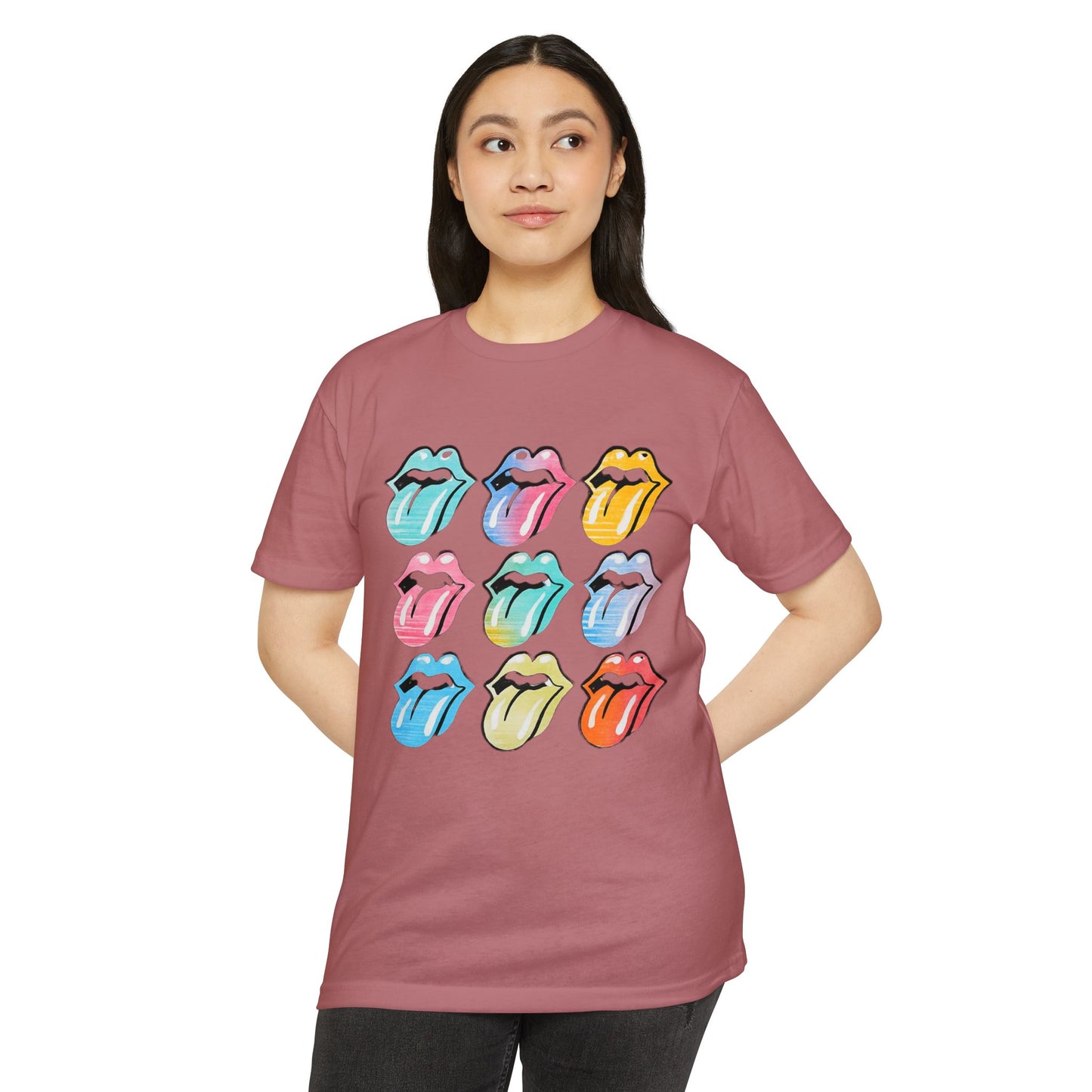 Retro Lip Graphic Tee, Unisex