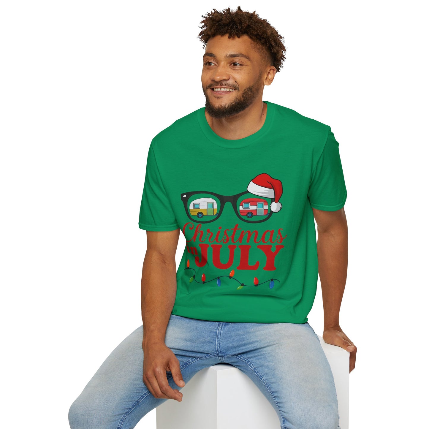Christmas in July T-Shirt, Unisex Softstyle Tee