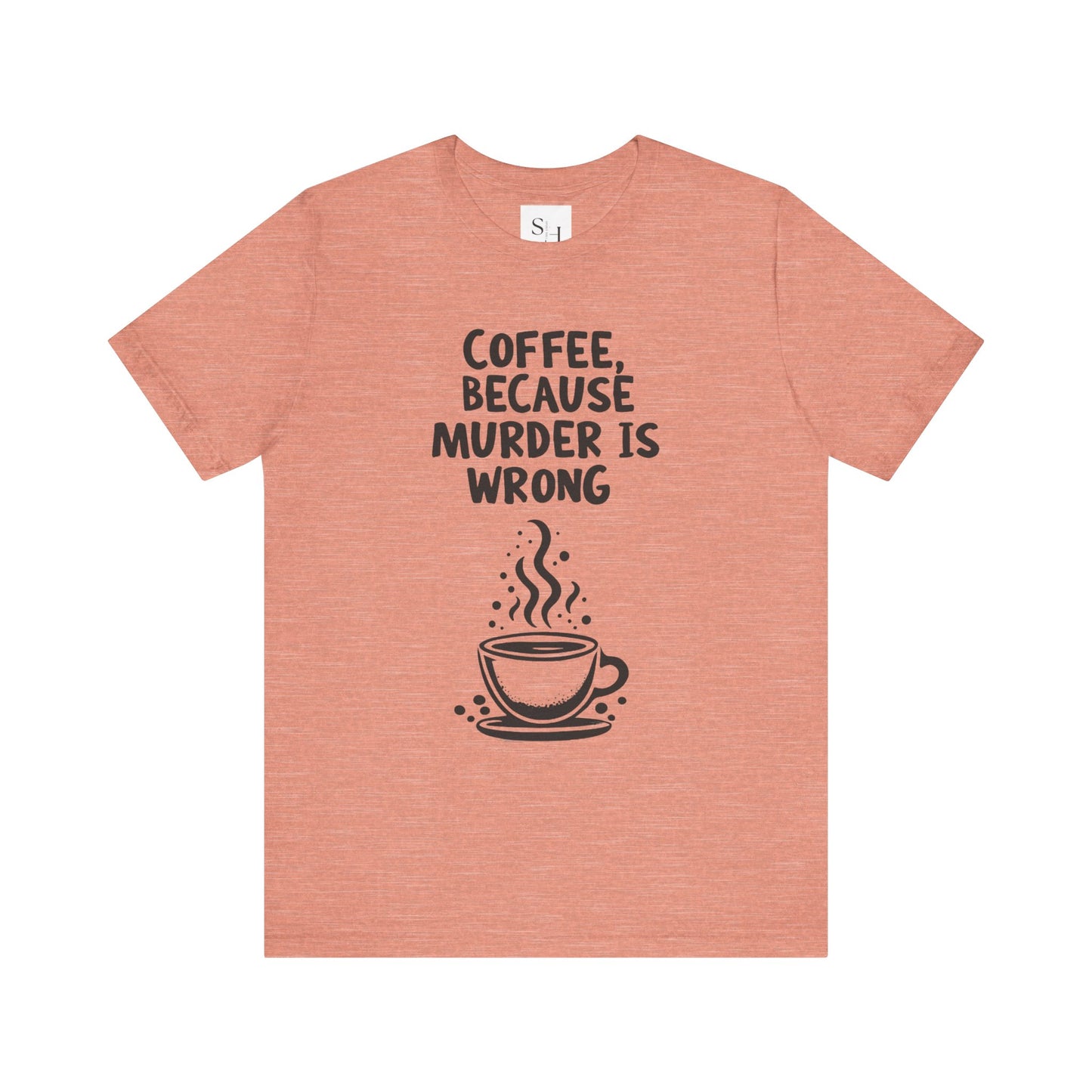 Coffee Unisex Jersey Short Sleeve Tee