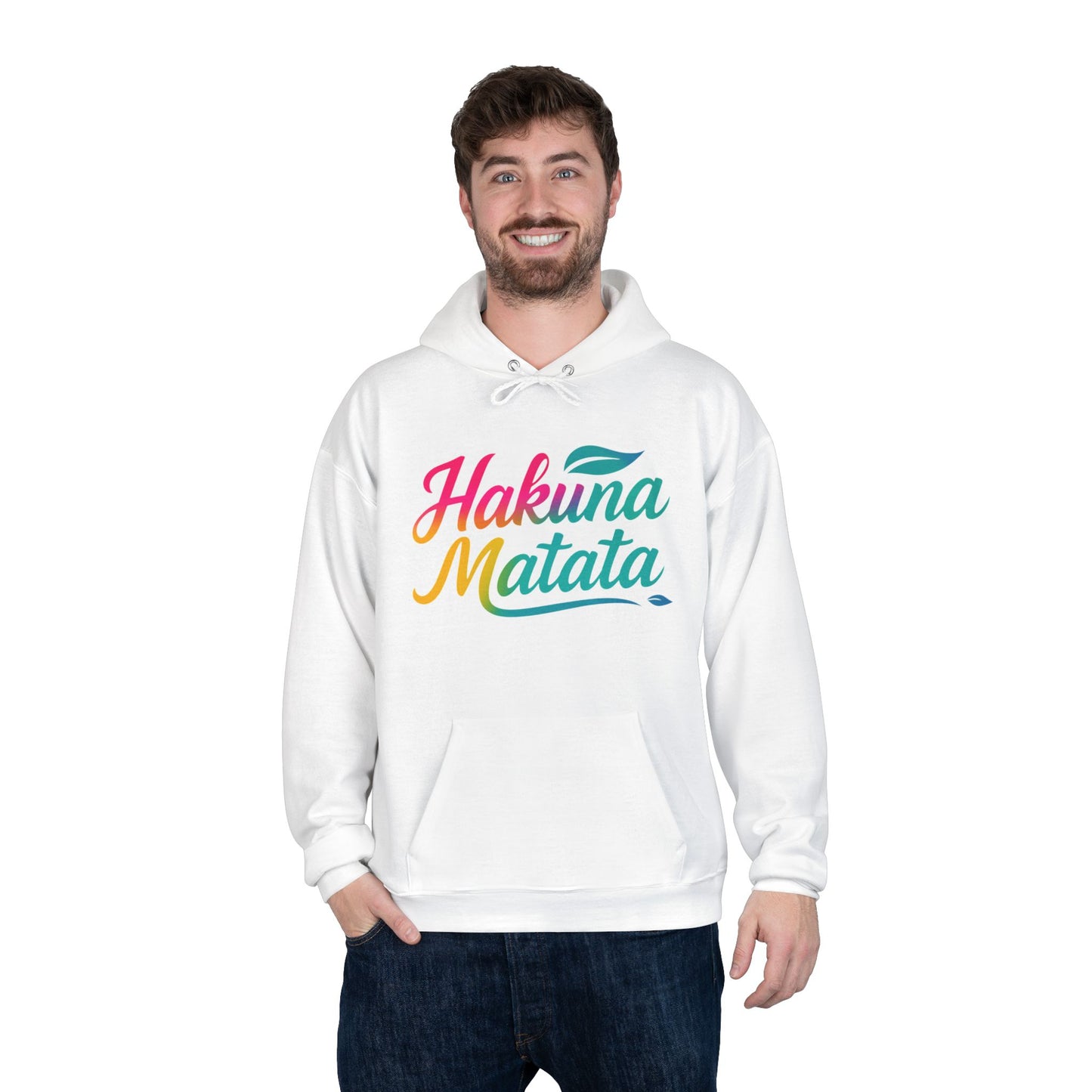 Hakuna Matata Eco-Friendly Hoodie - Unisex Pullover Sweatshirt