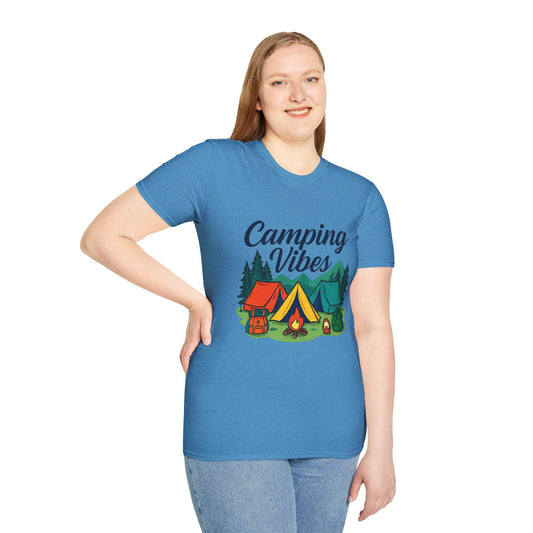 Camping Vibes Unisex Softstyle T-Shirt