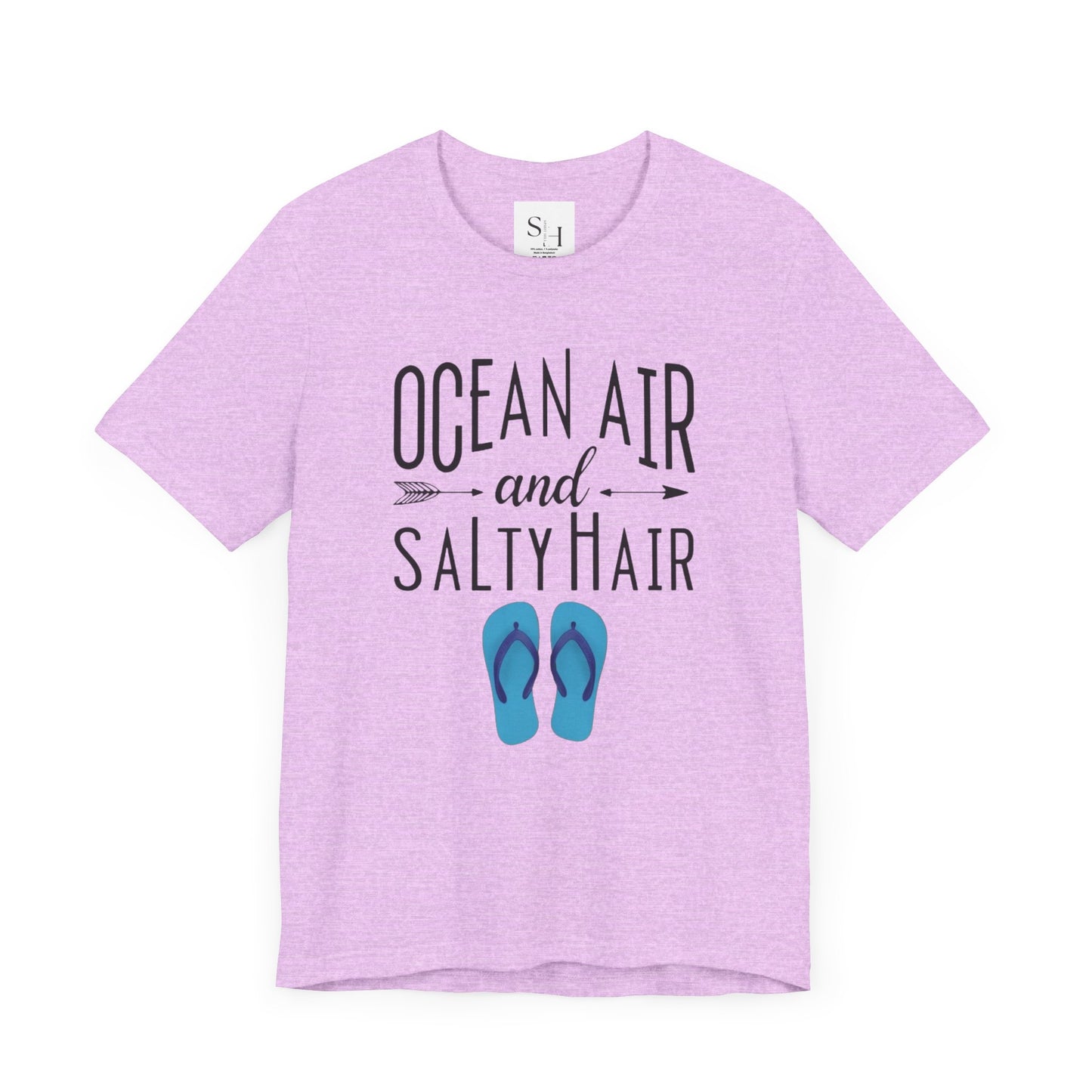 Ocean Air & Salty Hair Short Sleeve Tee