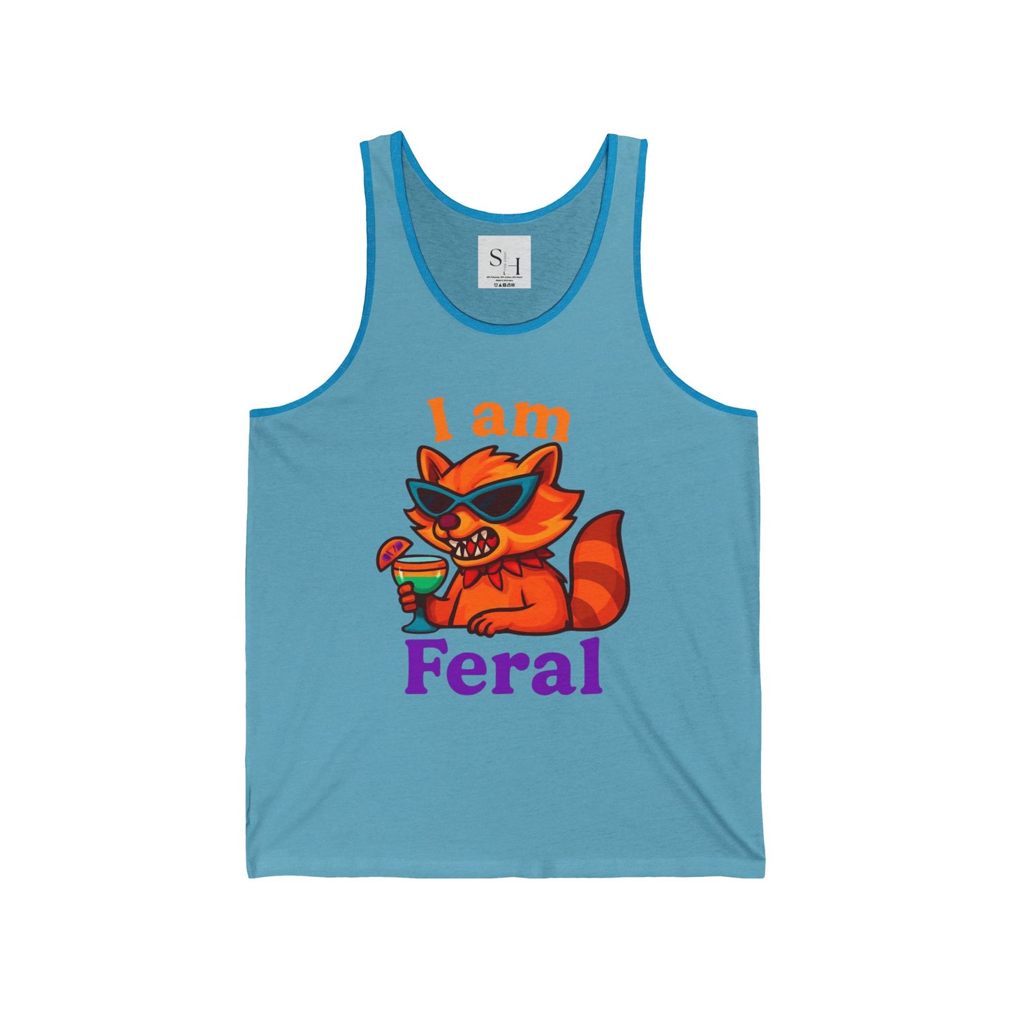 I Am Feral Unisex Jersey Tank