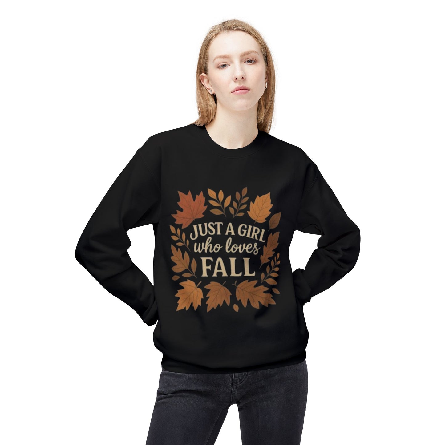 Fall Love Cozy Fleece Crewneck