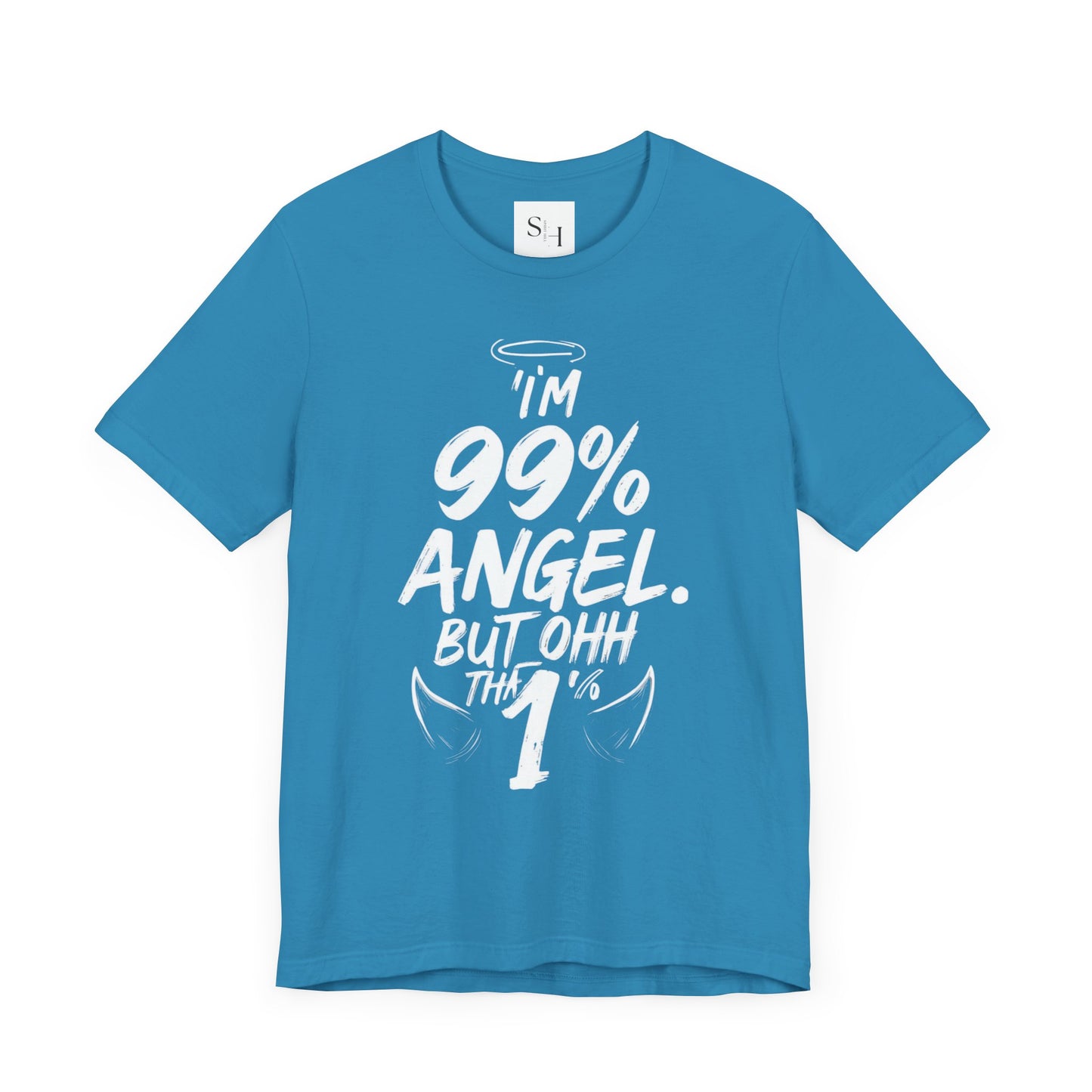 99% Angel Unisex Jersey Short Sleeve Tee