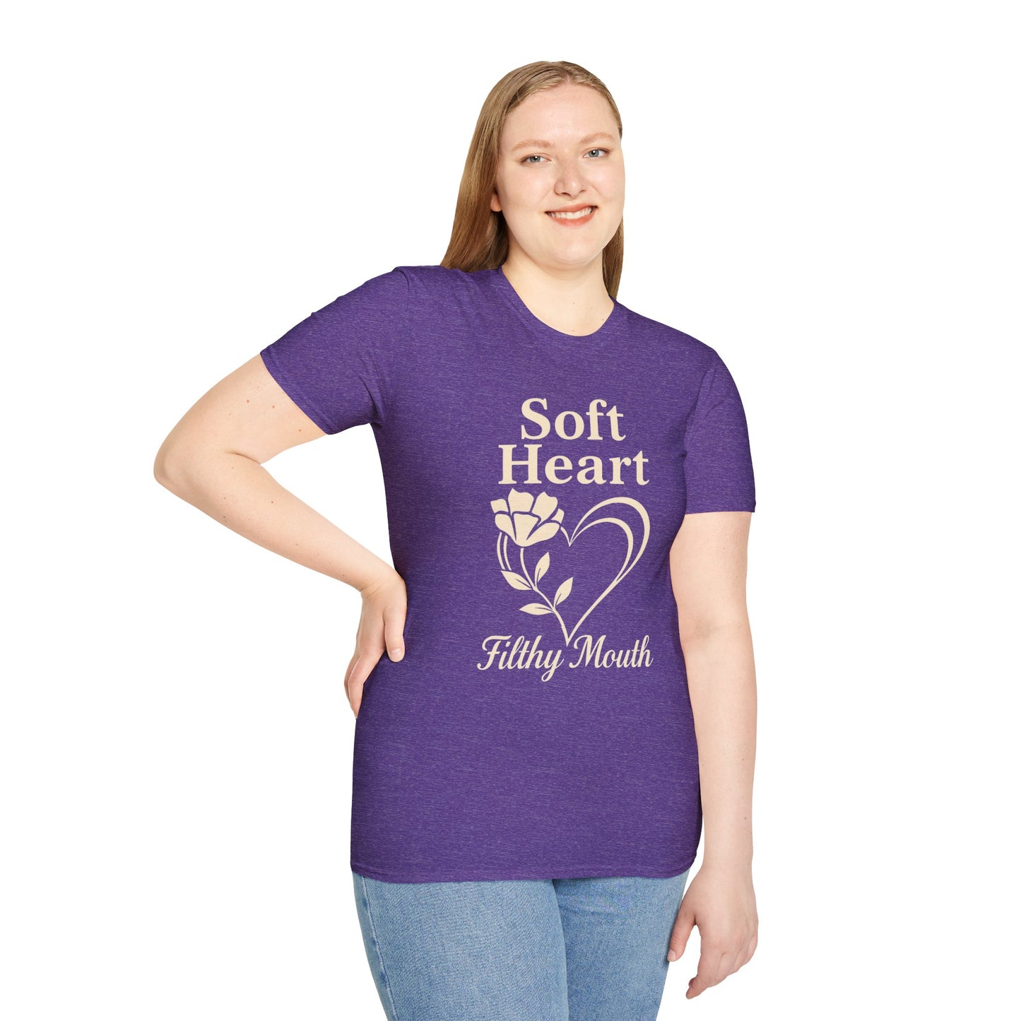 Soft Heart Filthy Mouth Unisex T-Shirt