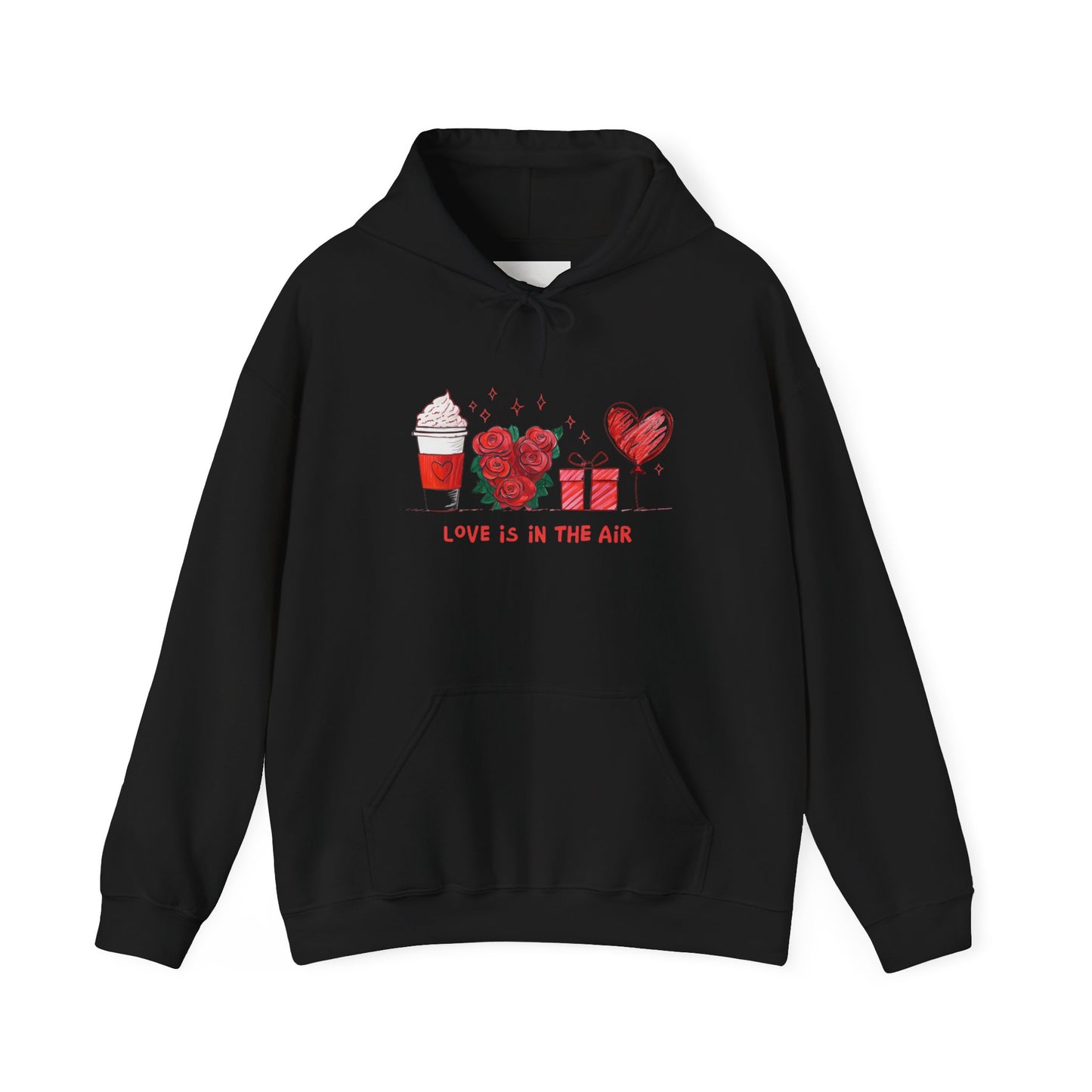 Love is in the Air Hooded Sweatshirt