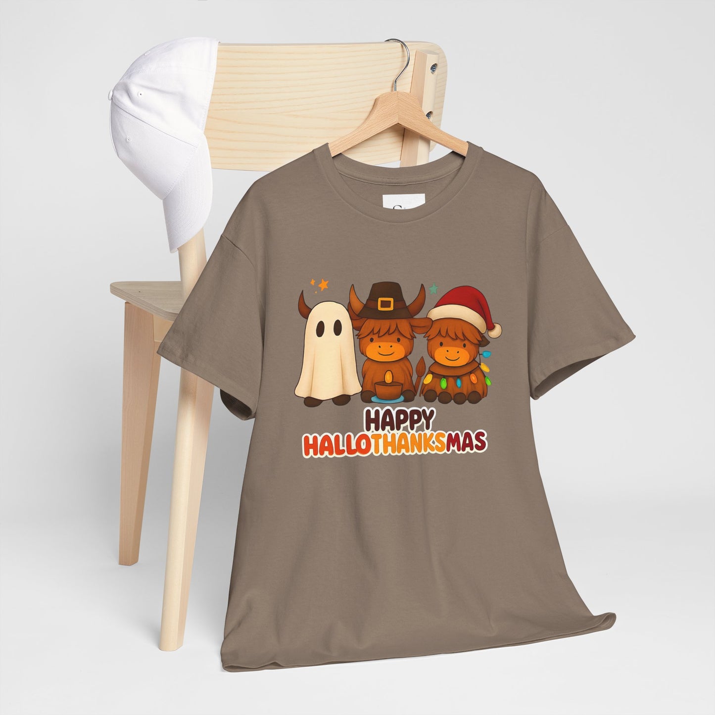 HalloThanksMas Unisex Tee