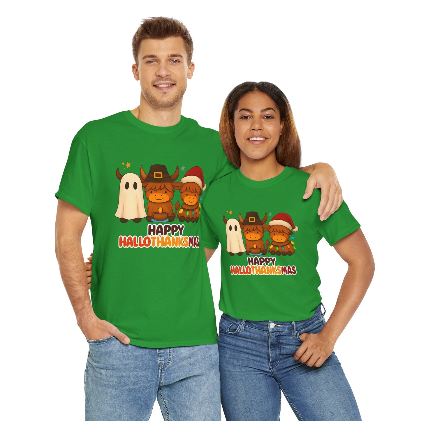HalloThanksMas Unisex Tee