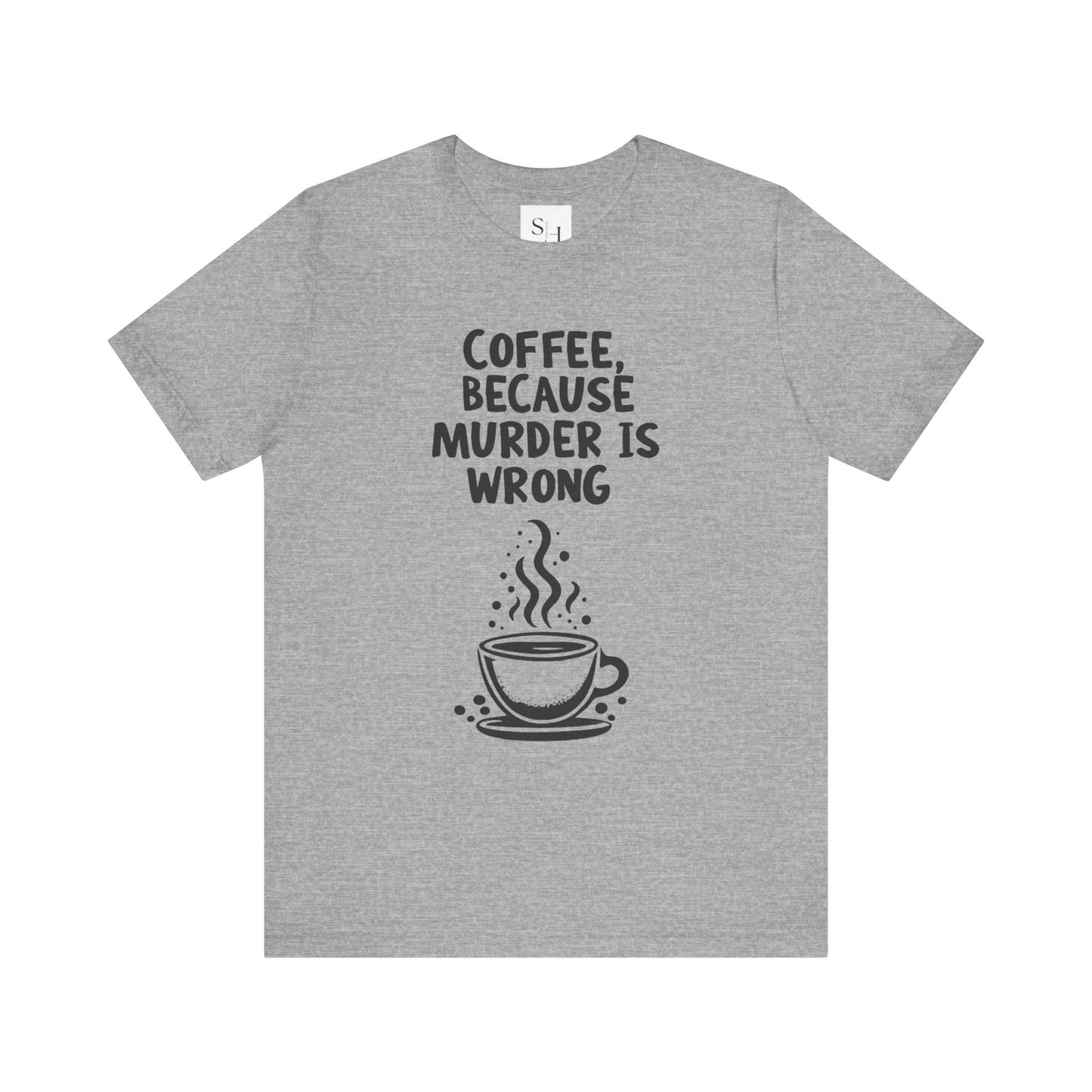 Coffee Unisex Jersey Short Sleeve Tee