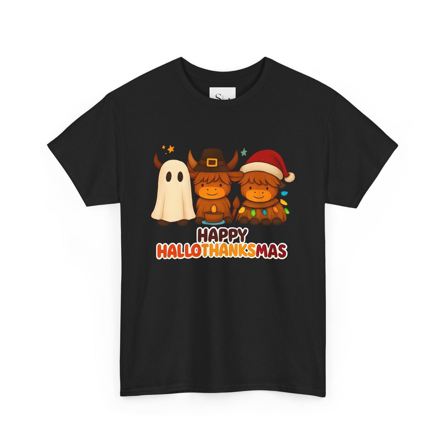 HalloThanksMas Unisex Tee
