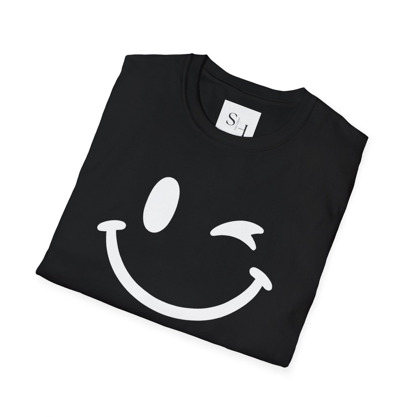 Smiley Face Unisex Softstyle T-Shirt