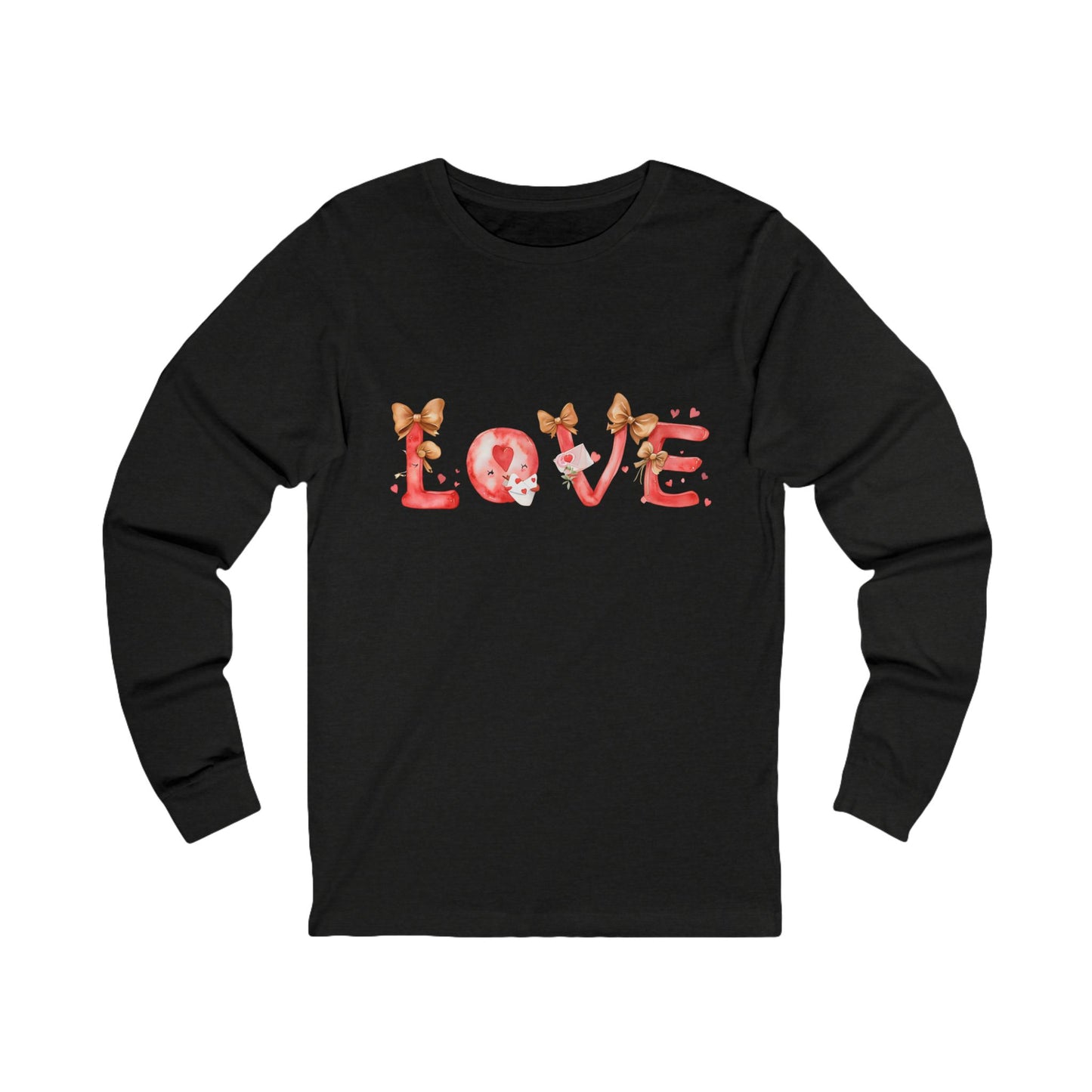 Bows Love Unisex Jersey Long Sleeve Tee