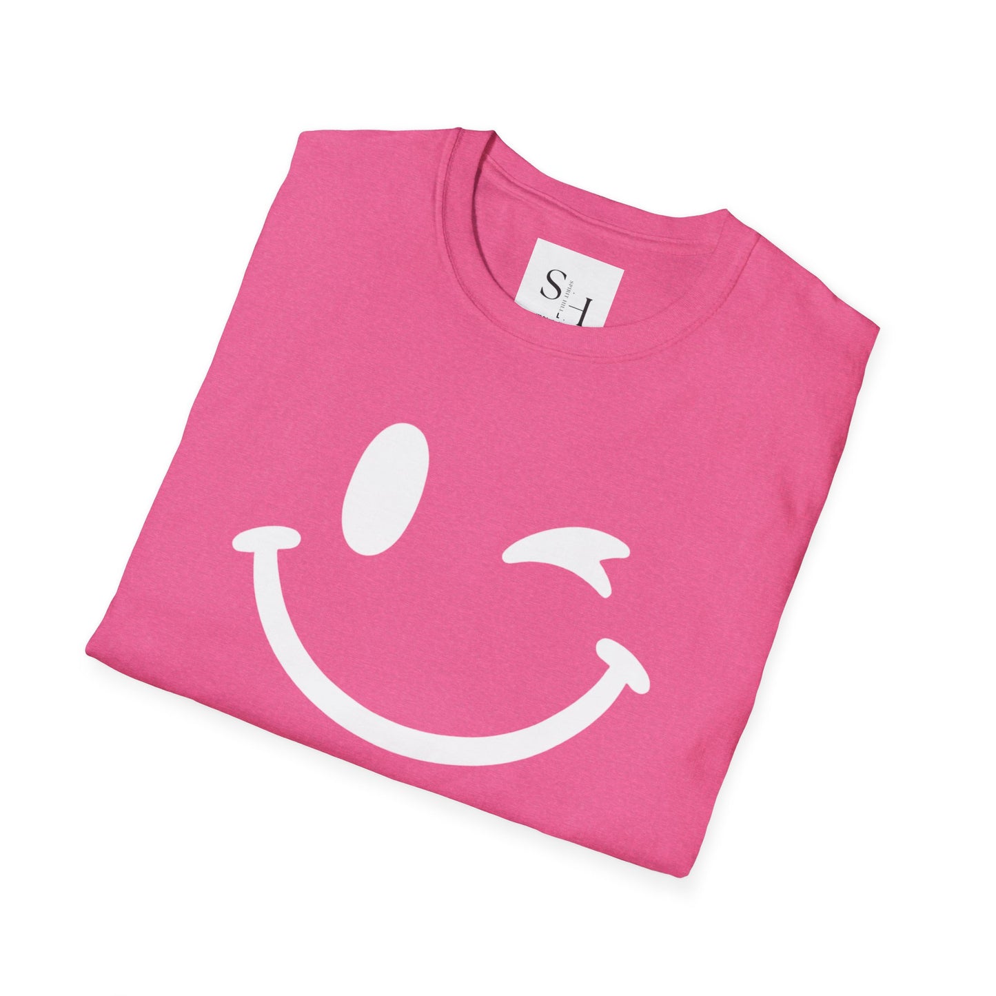 Smiley Face Unisex Softstyle T-Shirt