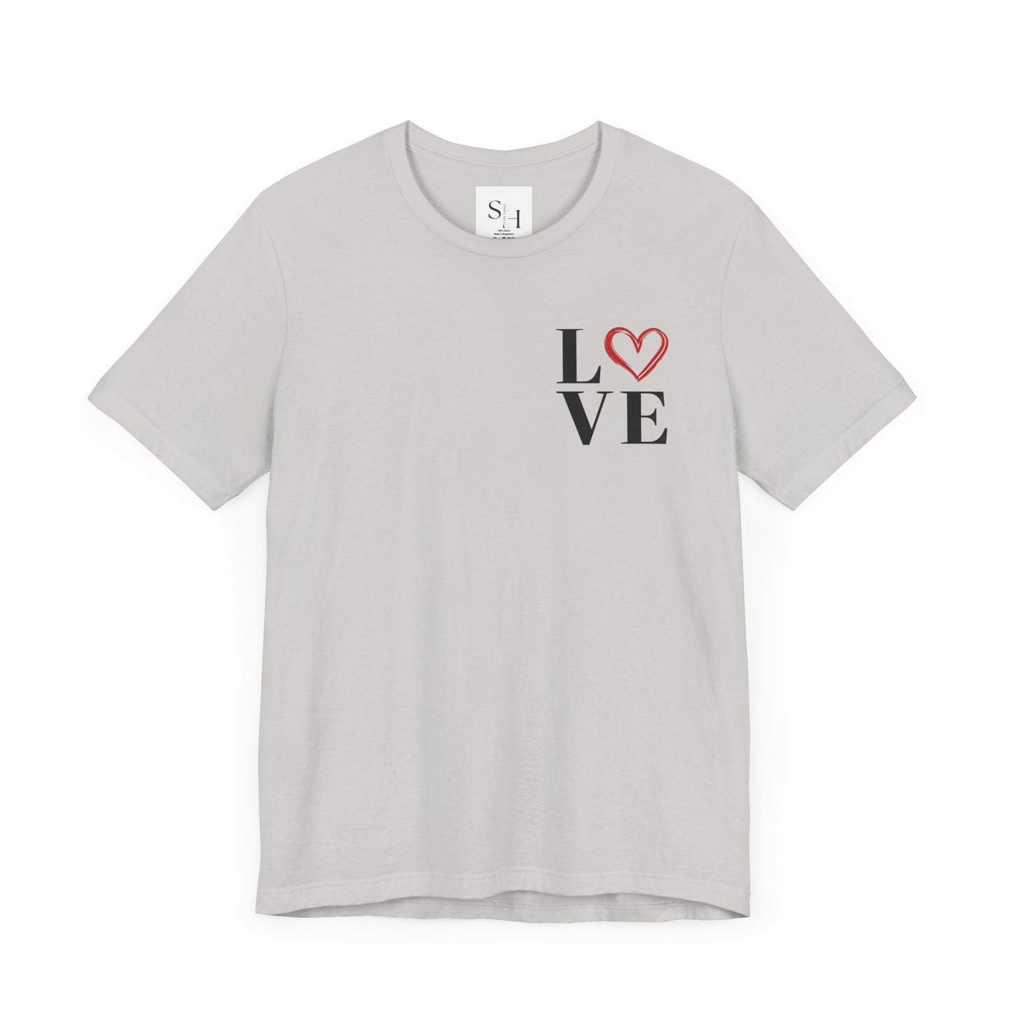 Love Unisex Jersey Short Sleeve Tee