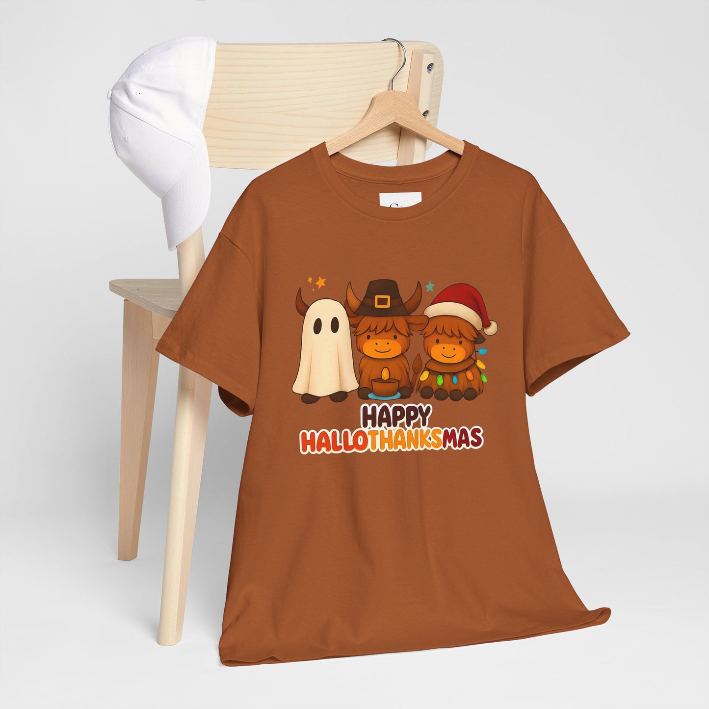 HalloThanksMas Unisex Tee