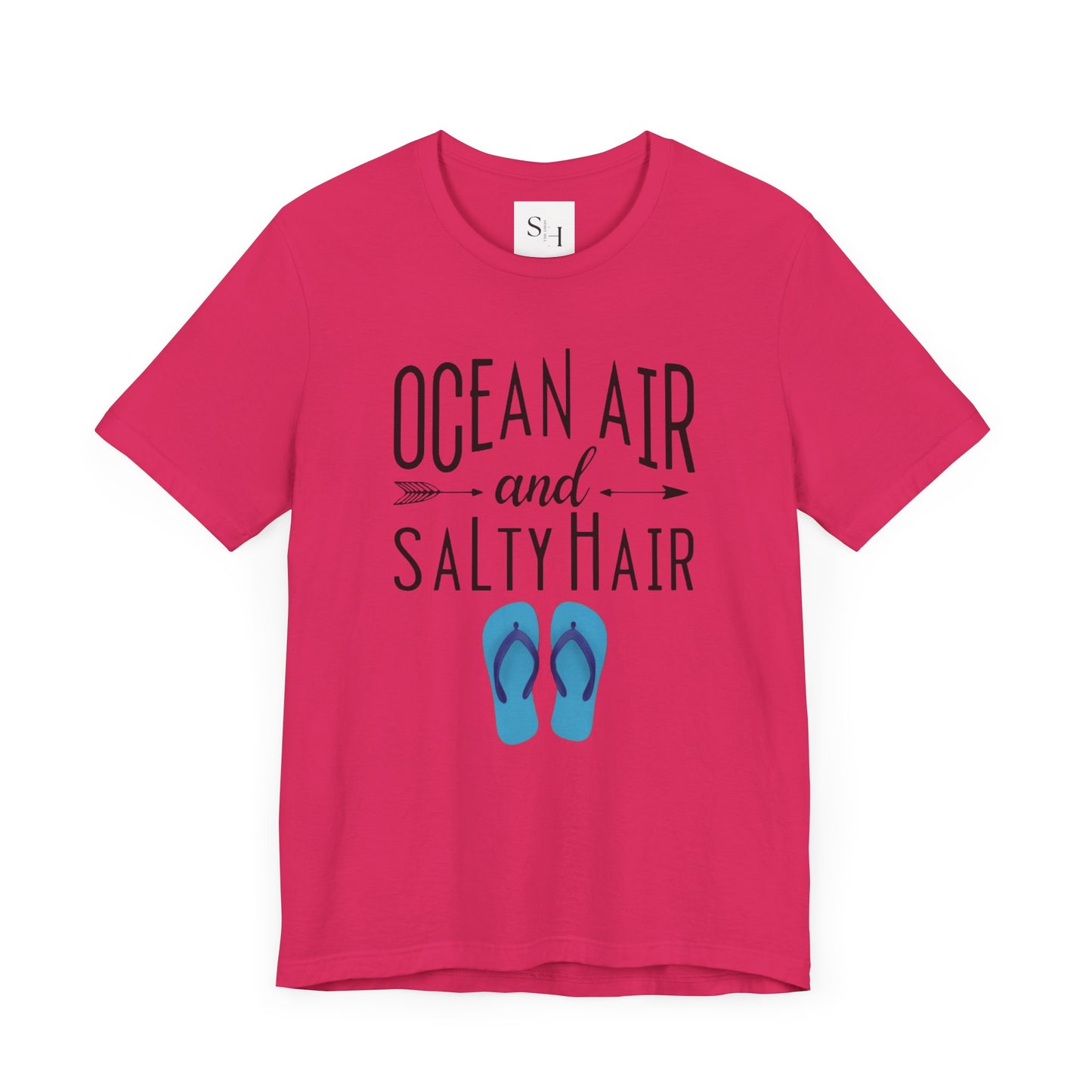 Ocean Air & Salty Hair Short Sleeve Tee