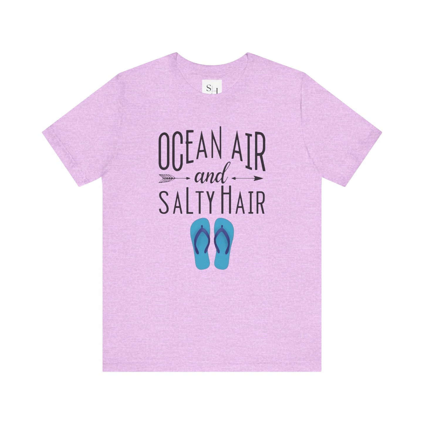 Ocean Air & Salty Hair Short Sleeve Tee