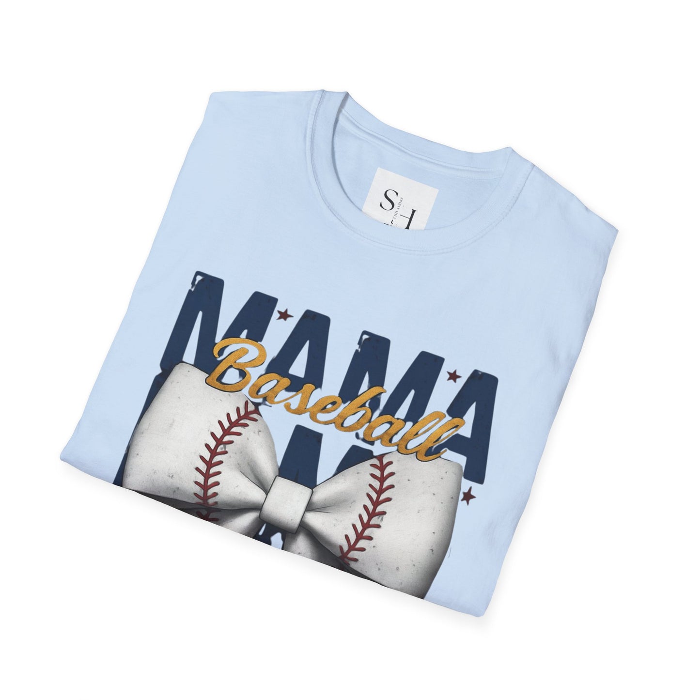 Mama Baseball Unisex T-Shirt - Softstyle Tee