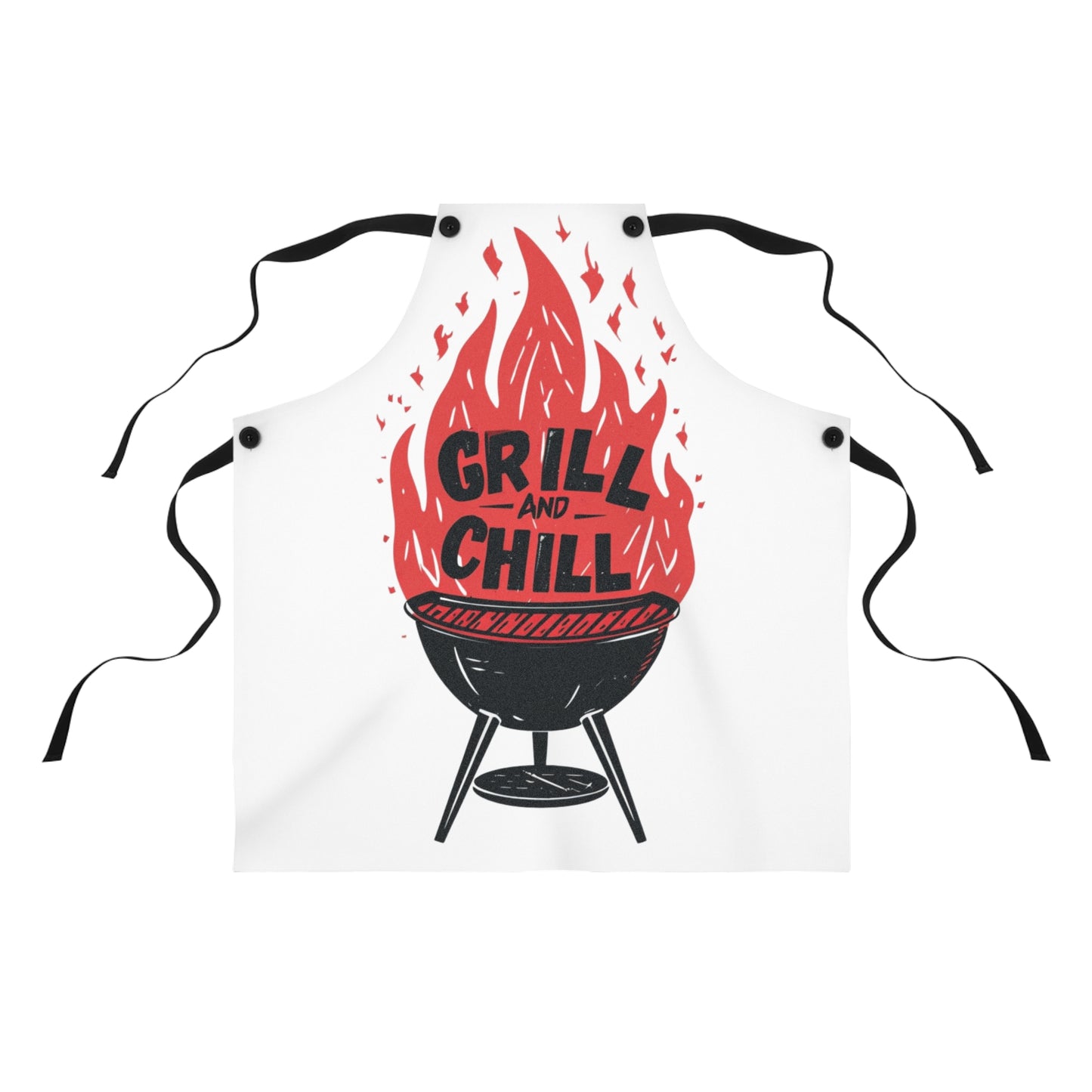 Grill and Chill Apron, Unisex