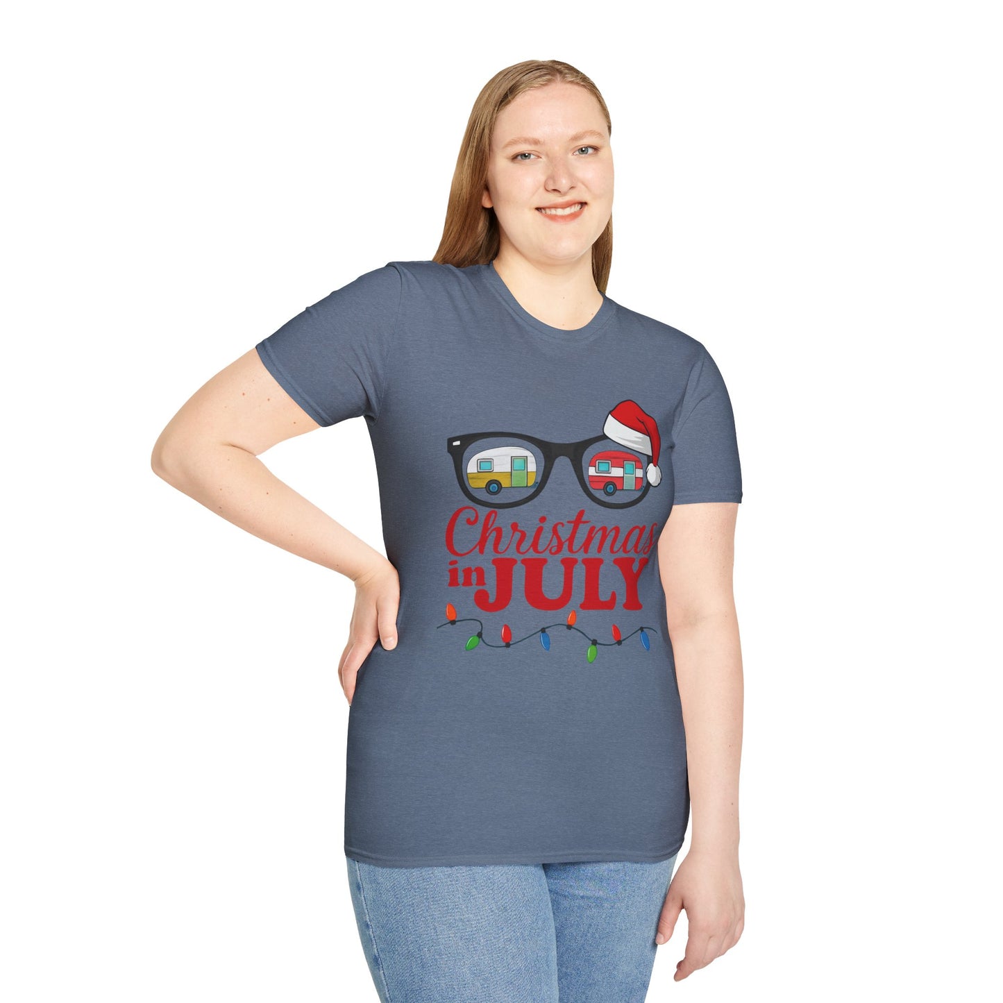 Christmas in July T-Shirt, Unisex Softstyle Tee