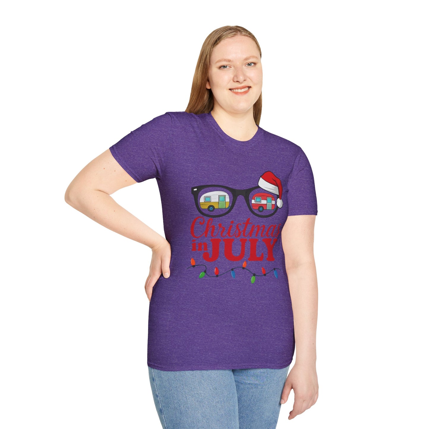 Christmas in July T-Shirt, Unisex Softstyle Tee