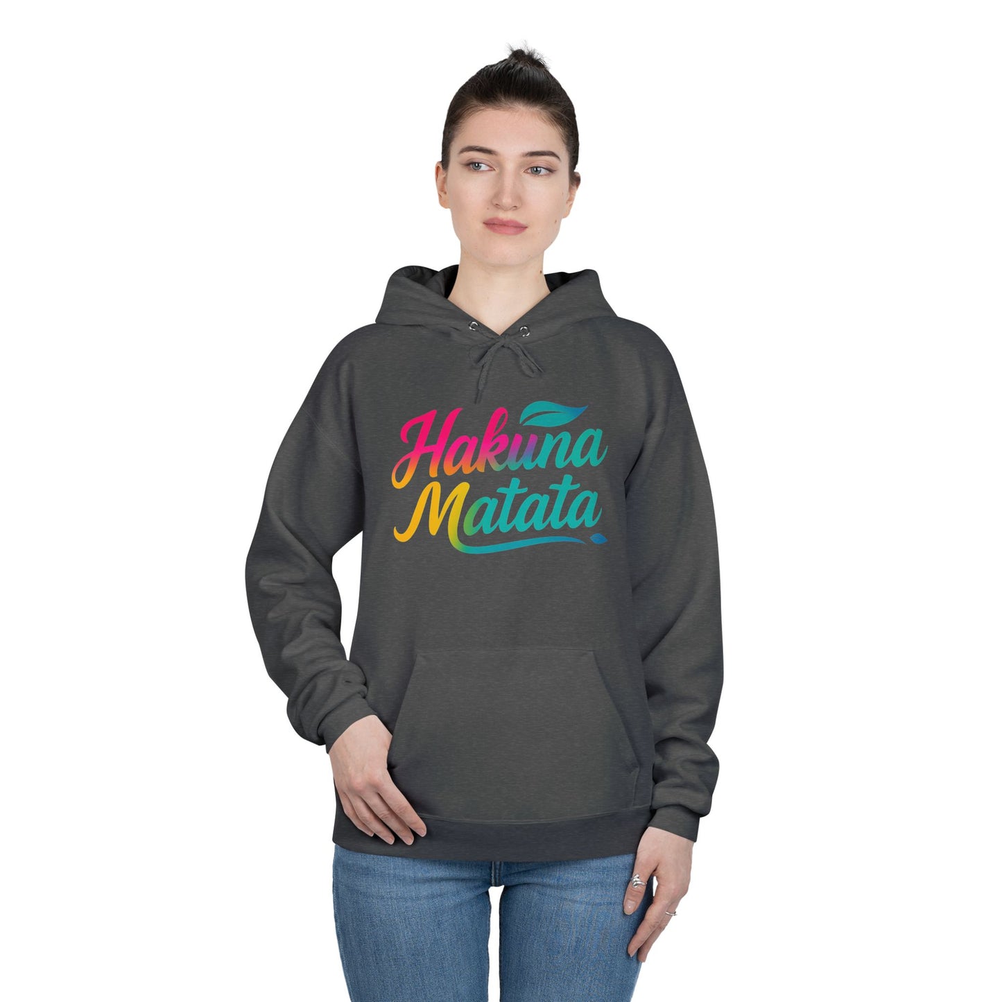 Hakuna Matata Eco-Friendly Hoodie - Unisex Pullover Sweatshirt