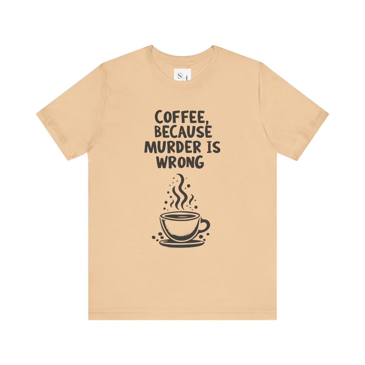 Coffee Unisex Jersey Short Sleeve Tee