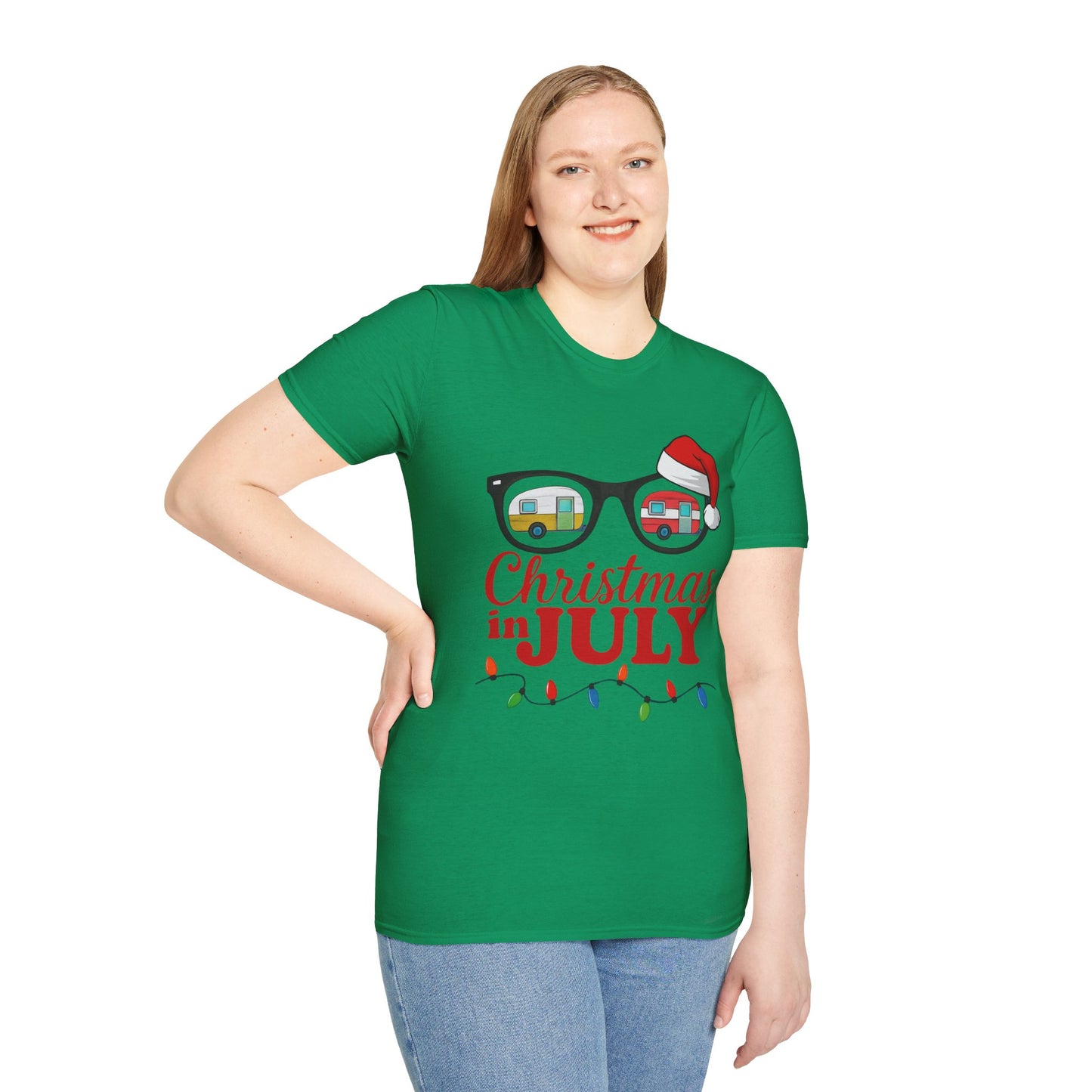 Christmas in July T-Shirt, Unisex Softstyle Tee