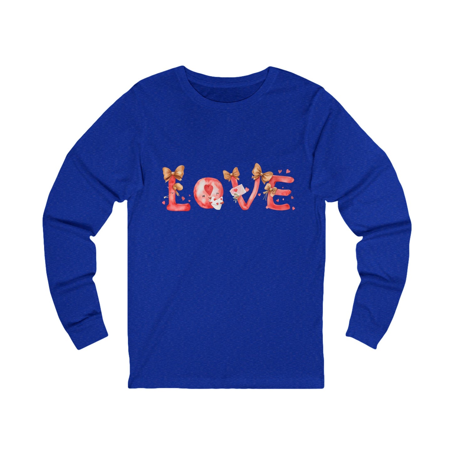 Bows Love Unisex Jersey Long Sleeve Tee