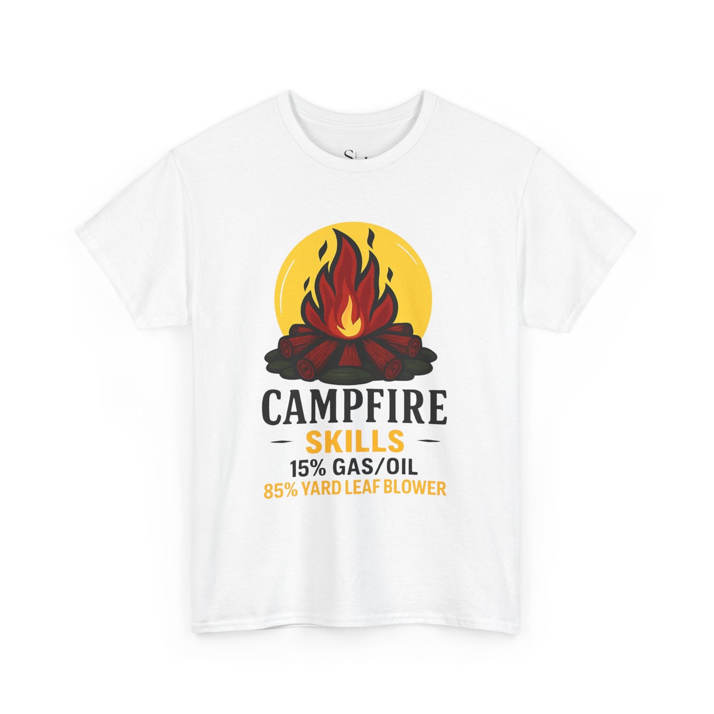 Campfire Skills Unisex Heavy Cotton Tee