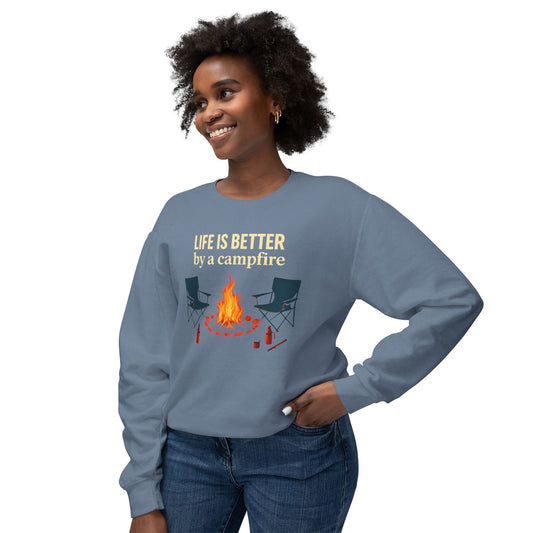 Life is Better Camping Sweatshirt