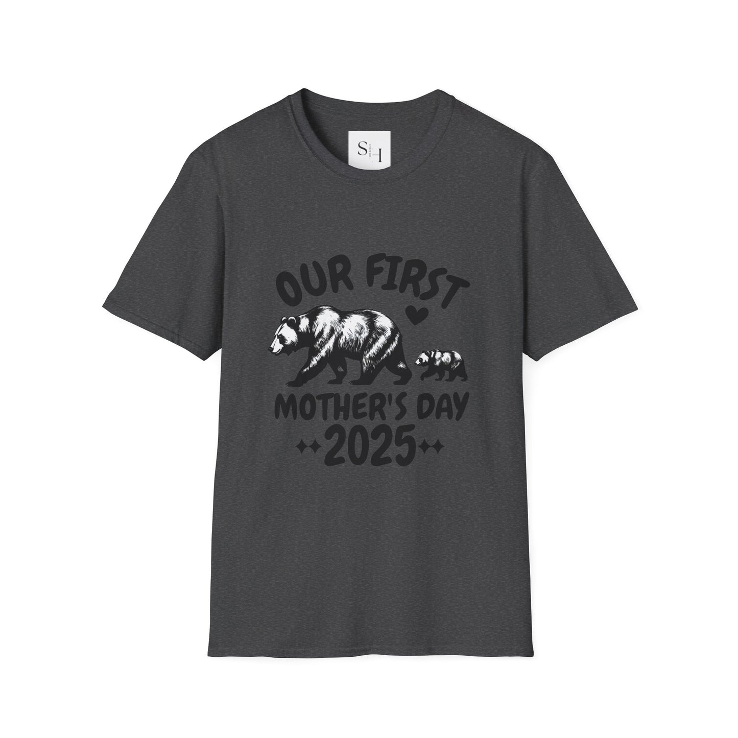 Our First Mother's Day 2025 Unisex Softstyle T-Shirt