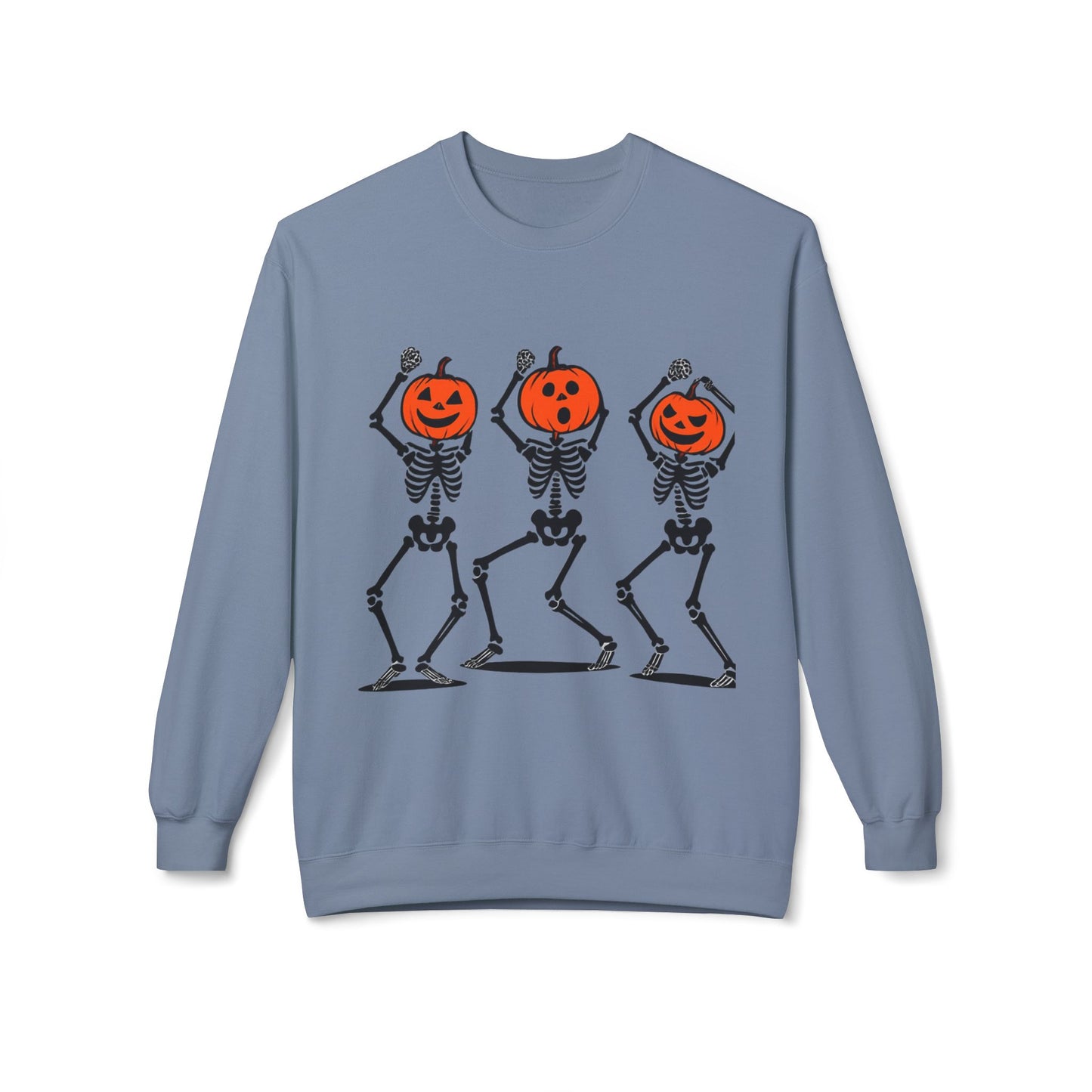 Spooky Skeleton Crewneck Sweatshirt