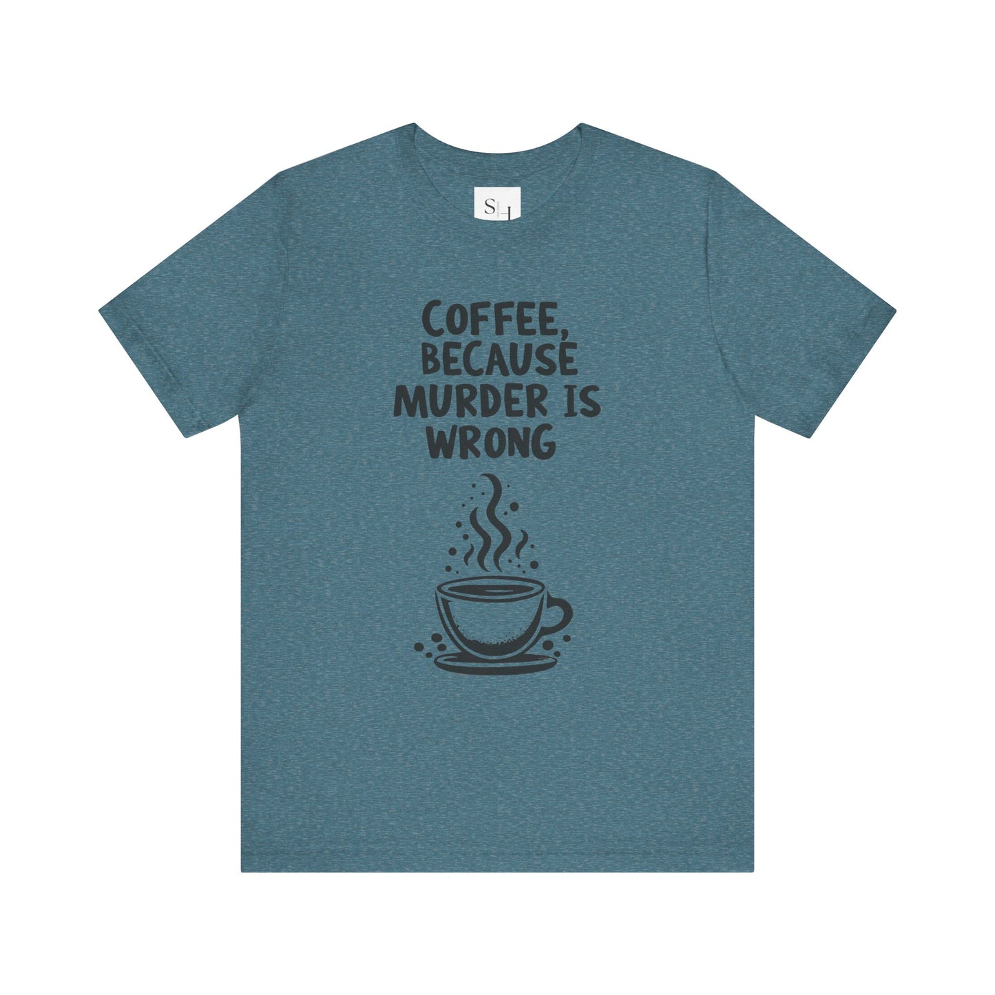 Coffee Unisex Jersey Short Sleeve Tee