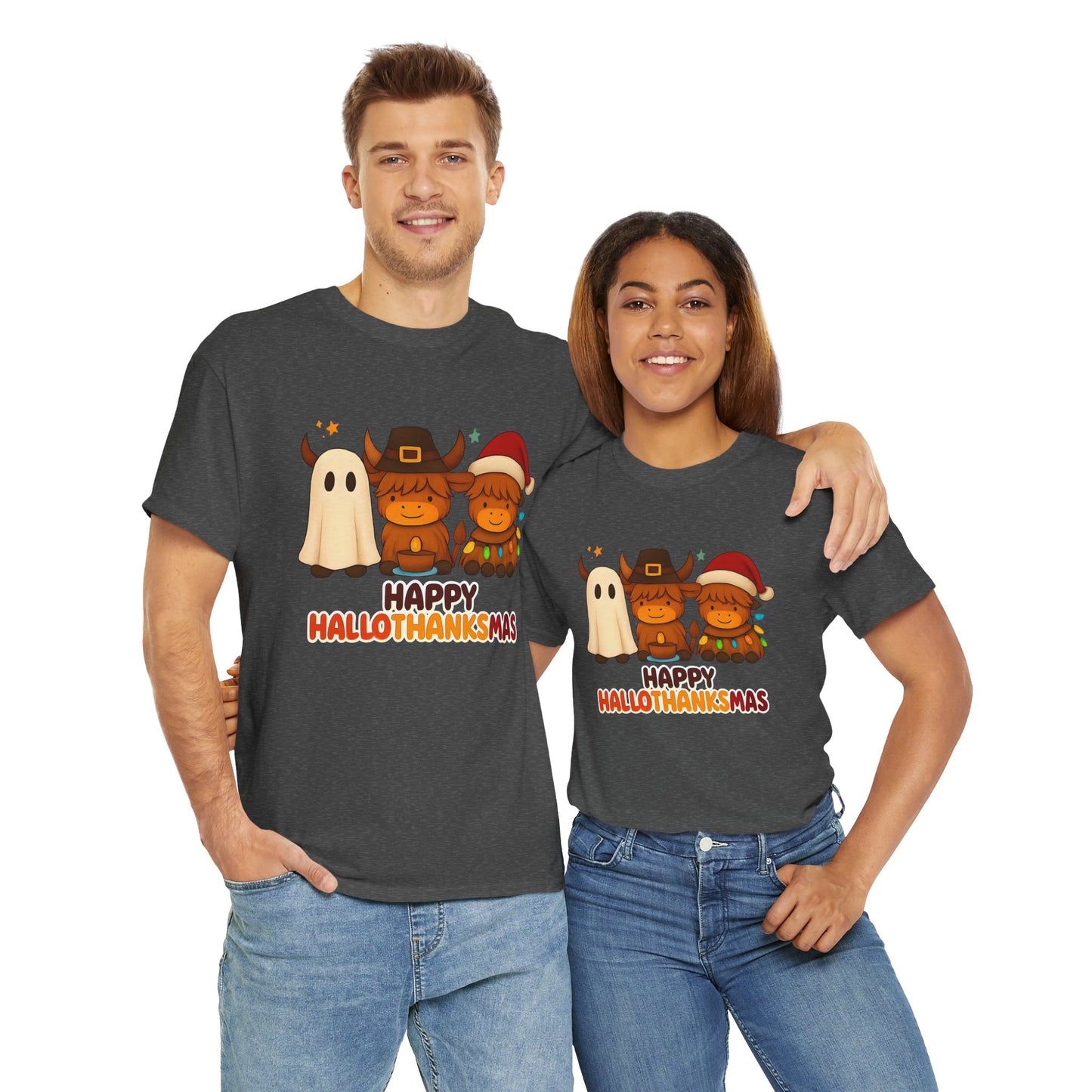HalloThanksMas Unisex Tee