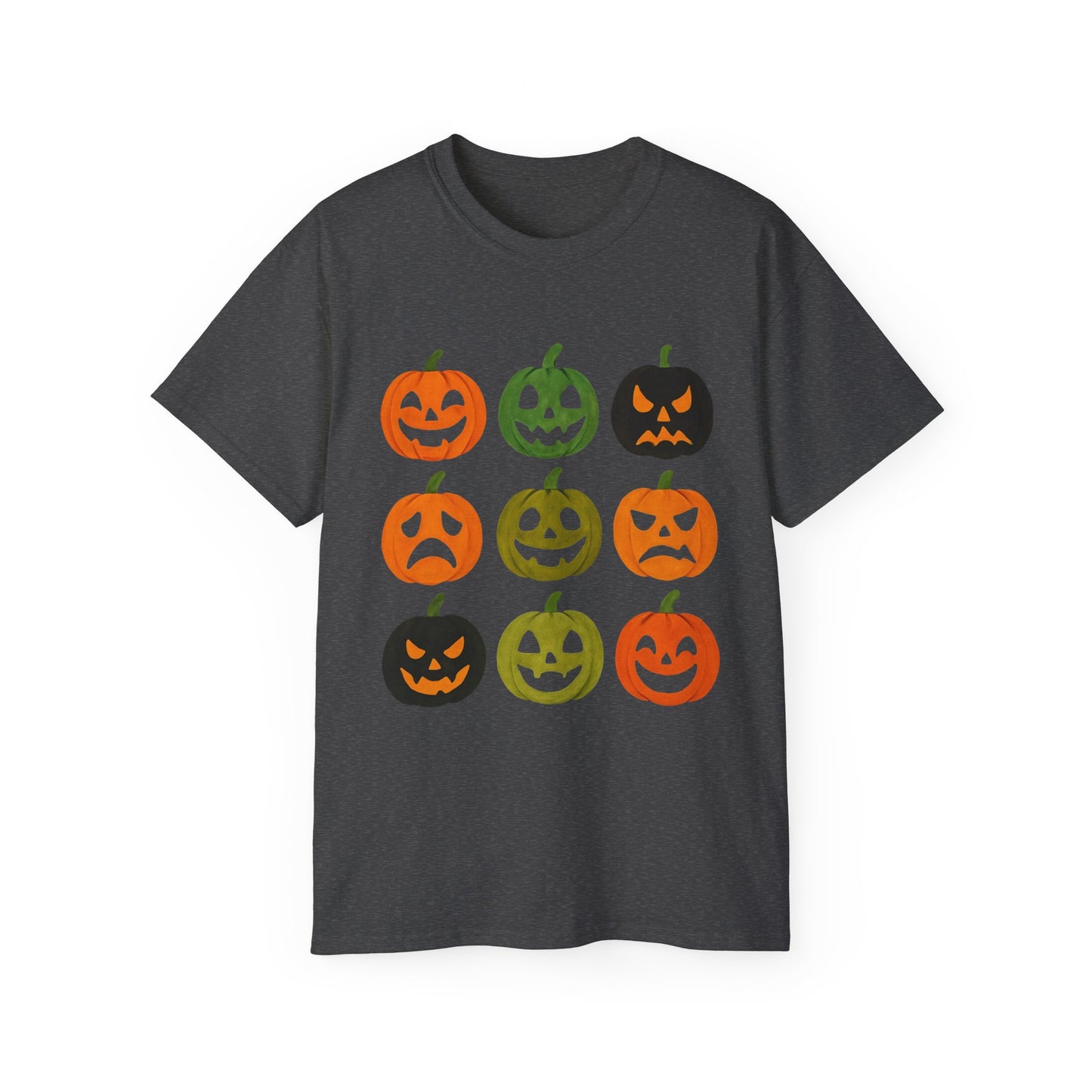 Halloween Pumpkin Faces T-Shirt