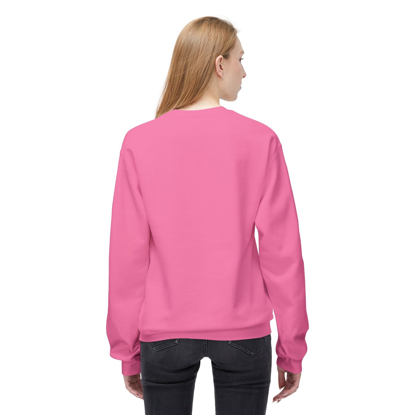 Love Floral Midweight Softstyle Fleece Crewneck Sweatshirt