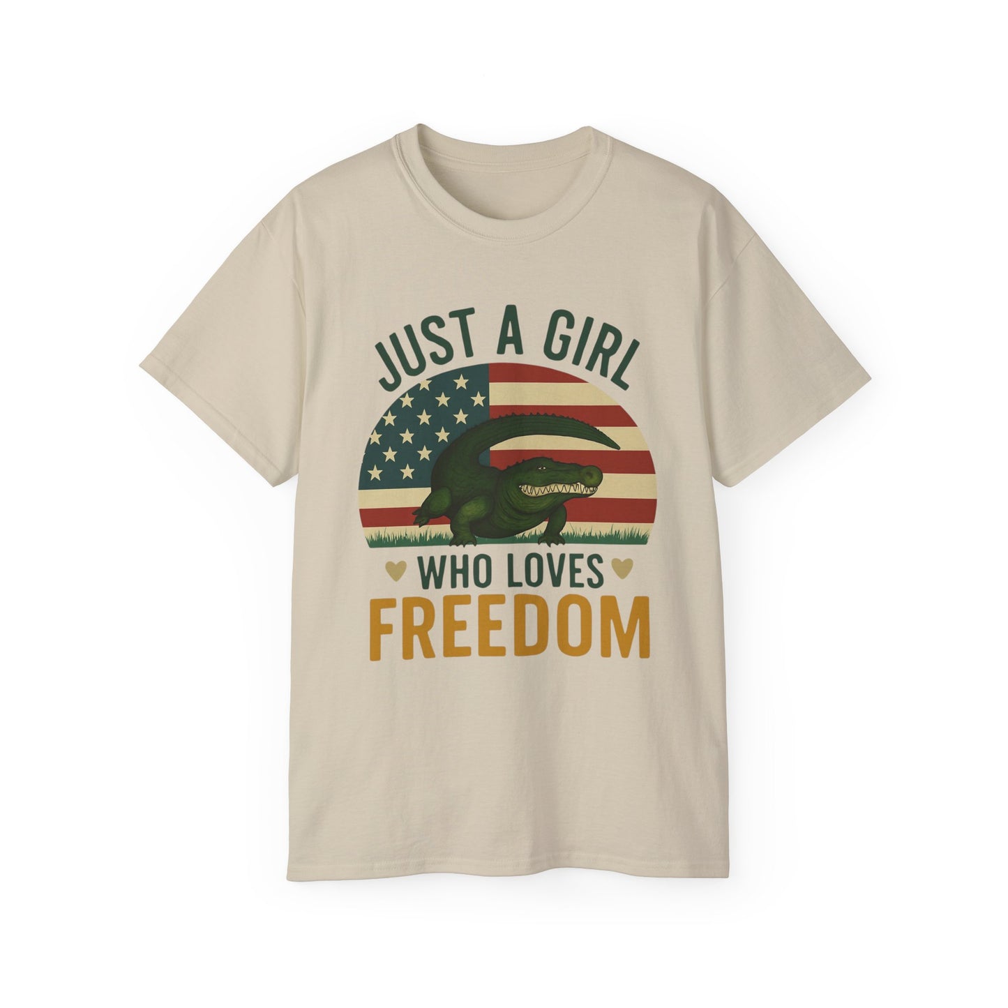 Just a Girl Who Loves Freedom Tee