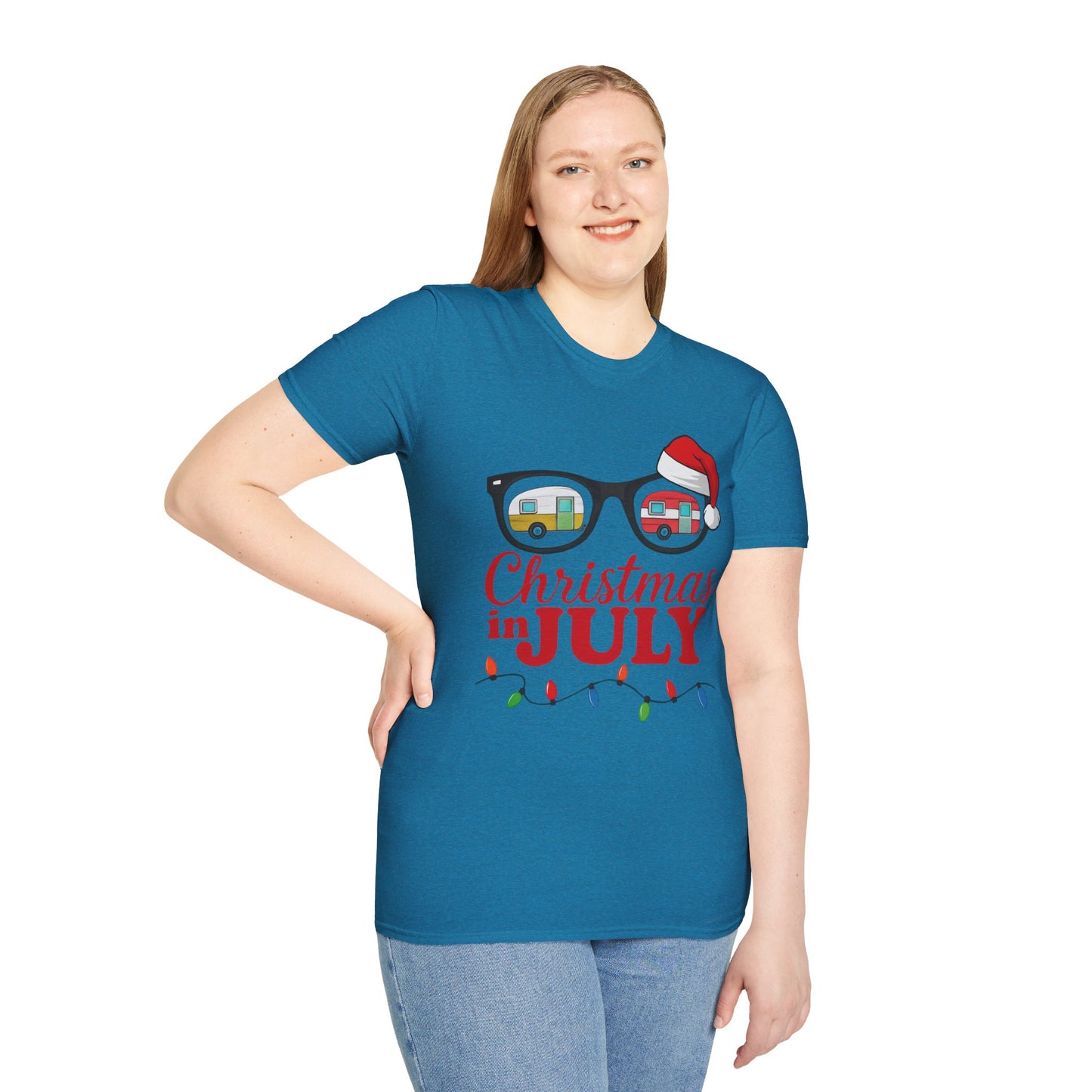 Christmas in July T-Shirt, Unisex Softstyle Tee