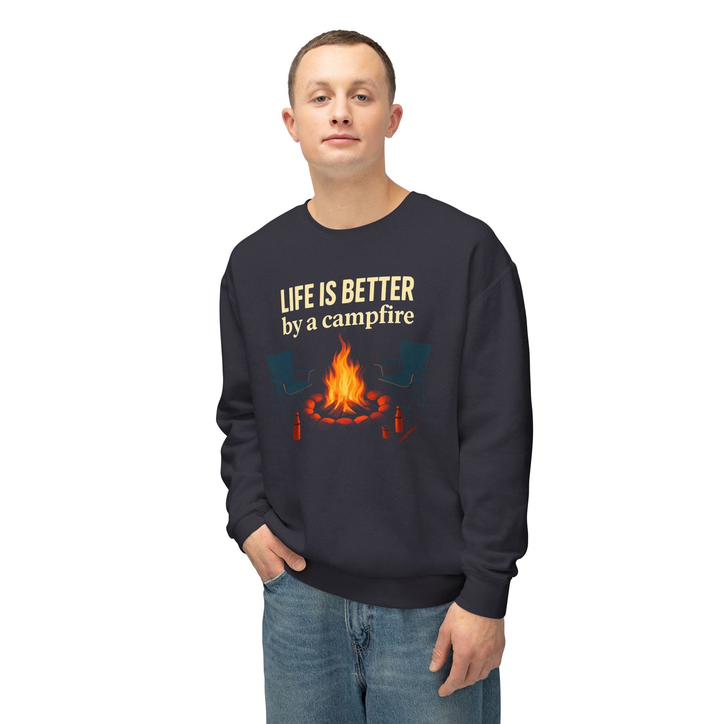 Life is Better Camping Sweatshirt