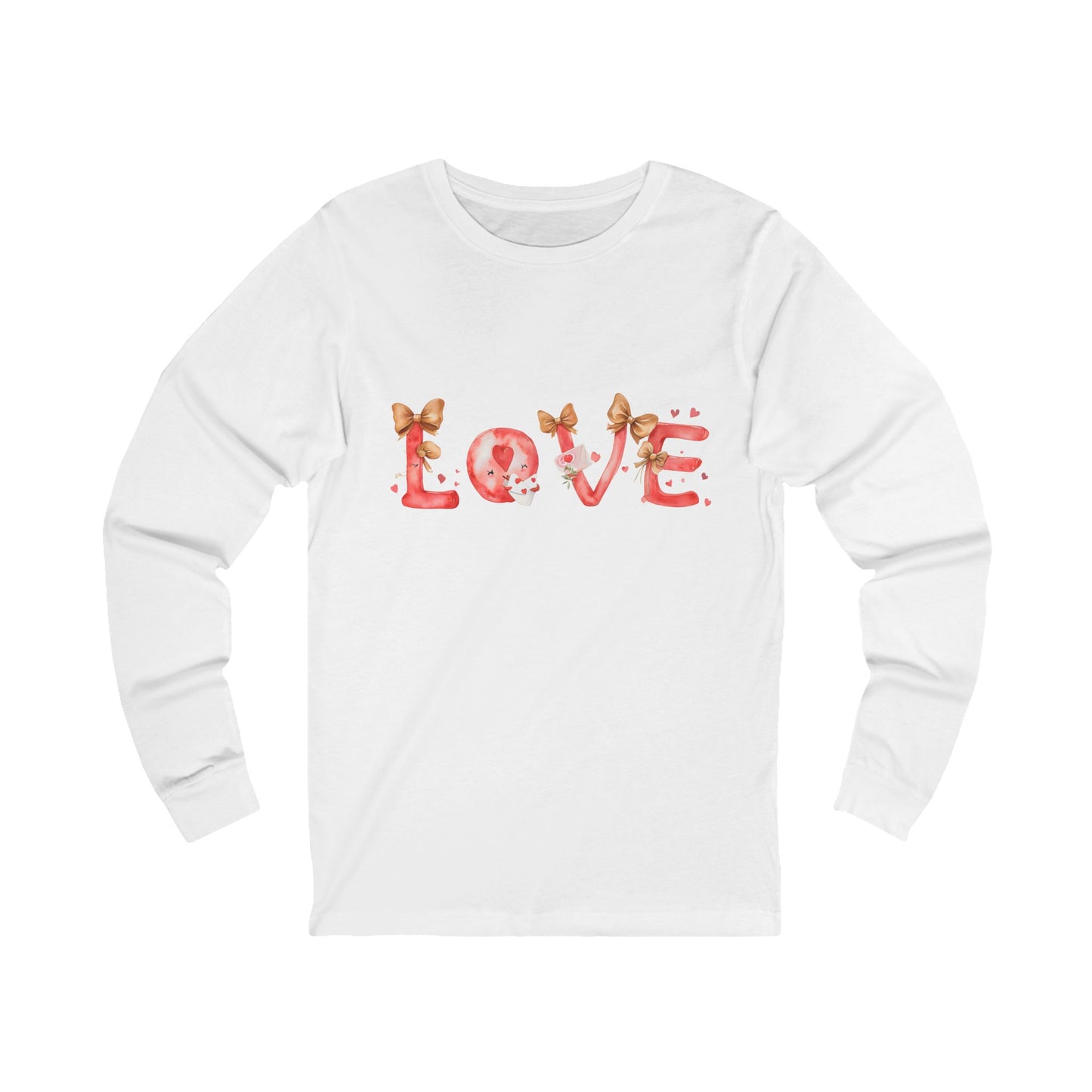 Bows Love Unisex Jersey Long Sleeve Tee