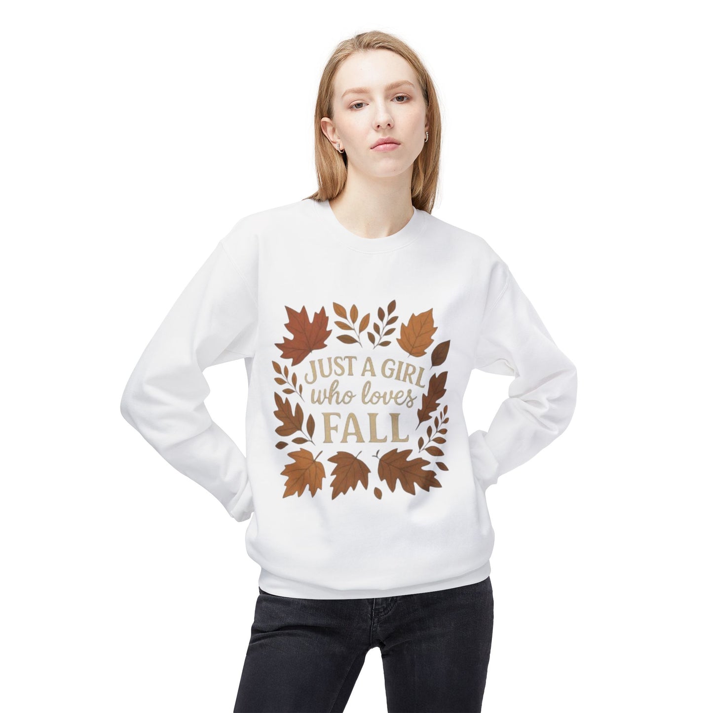 Fall Love Cozy Fleece Crewneck