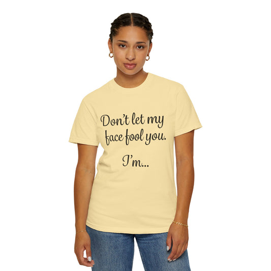 Sunburnt Hungry Sassy Garment-Dyed T-shirt