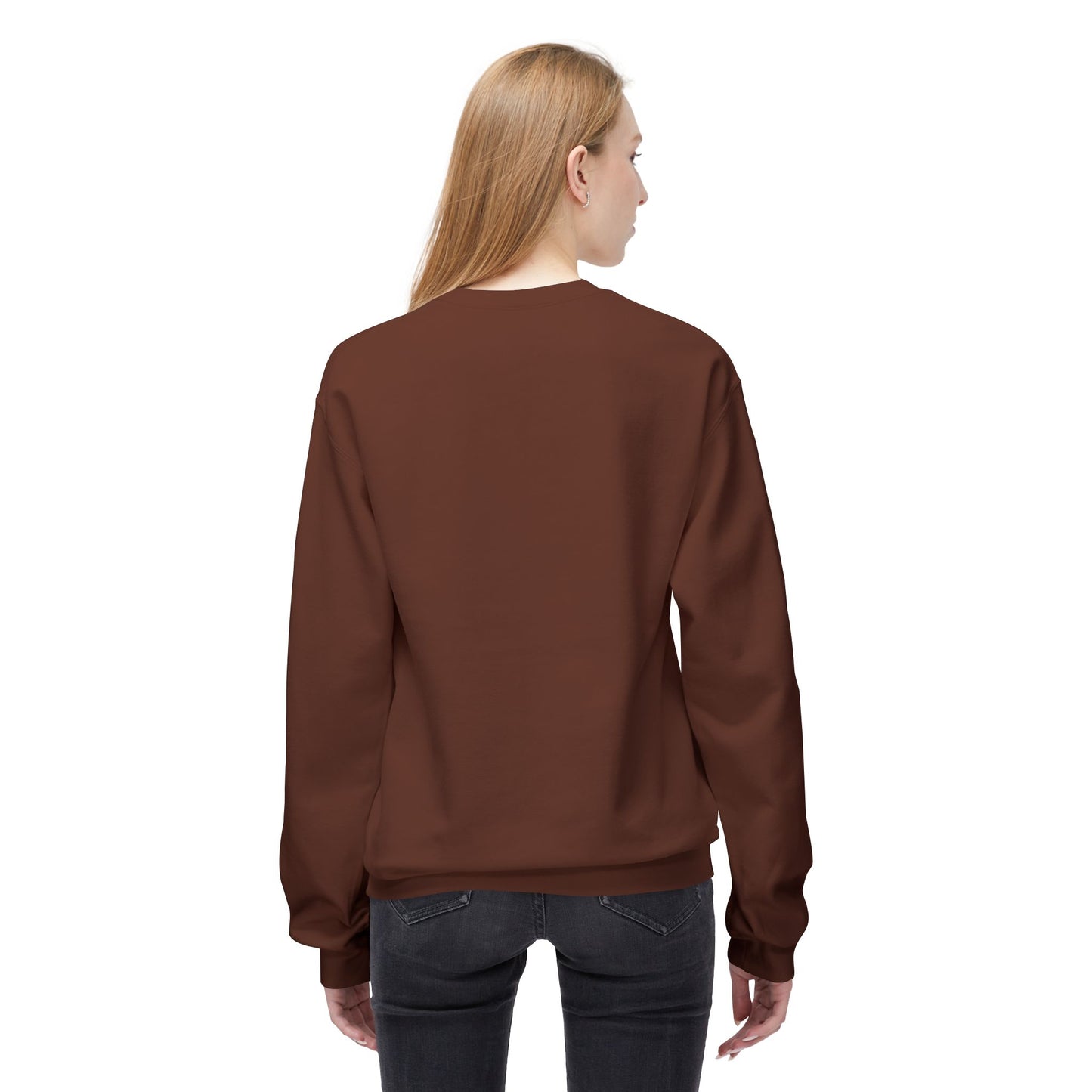 Wood Growth Rings Heart Sweatshirt - Cozy Unisex Fleece