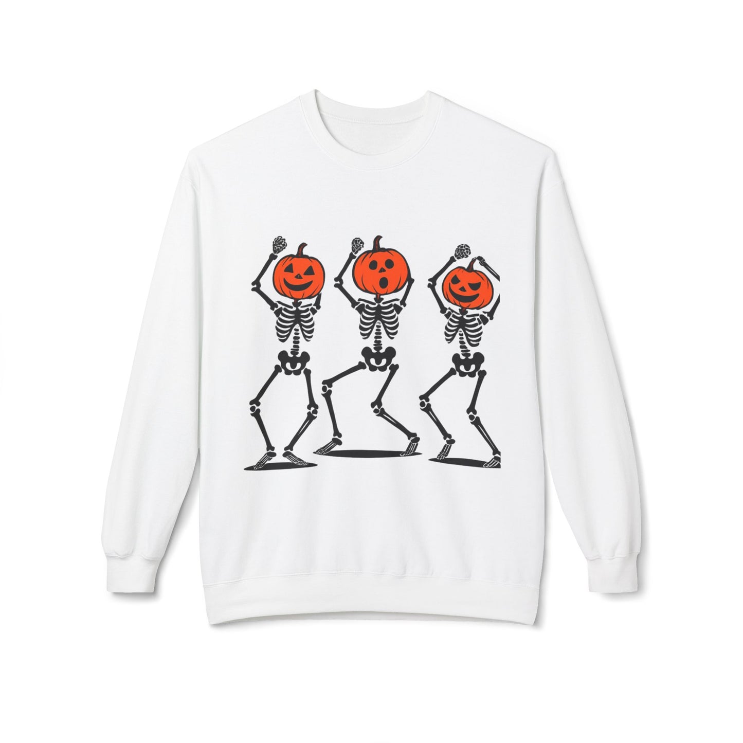 Spooky Skeleton Crewneck Sweatshirt