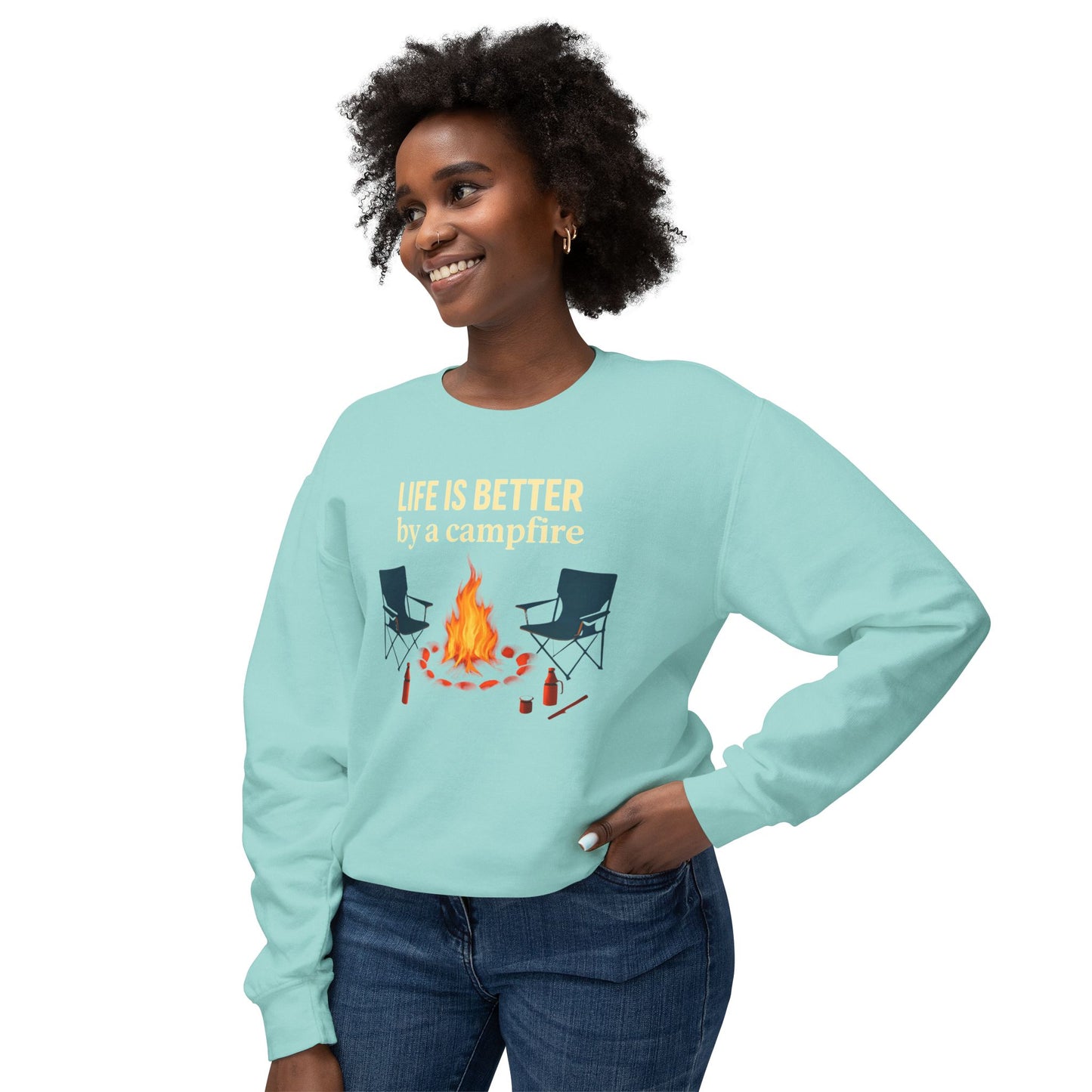 Life is Better Camping Sweatshirt